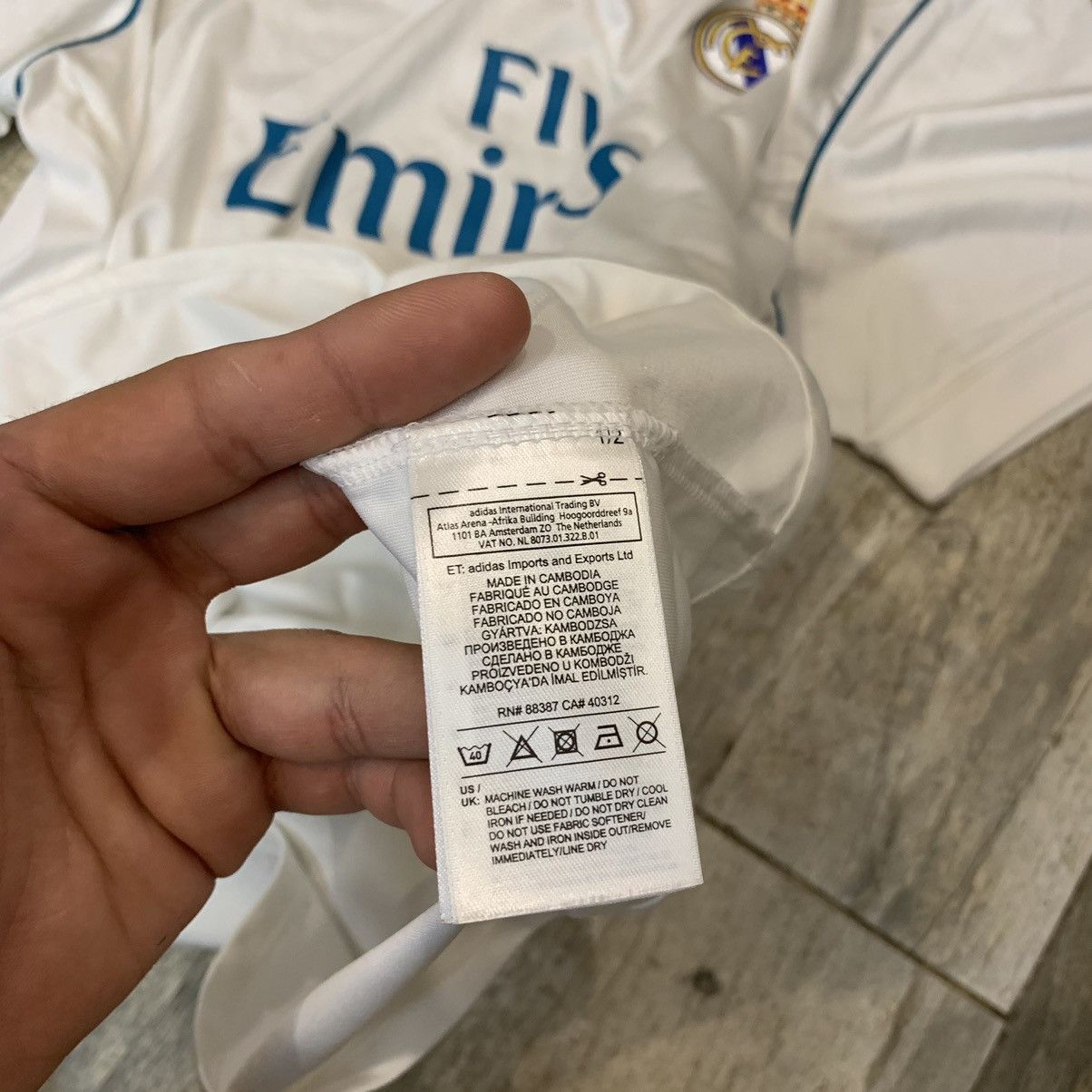 Adidas 🔥RARE🔥 2017/2018 Real Madrid Ronaldo Soccer Jersey Size US XL / EU 56 / 4 - 10 Thumbnail