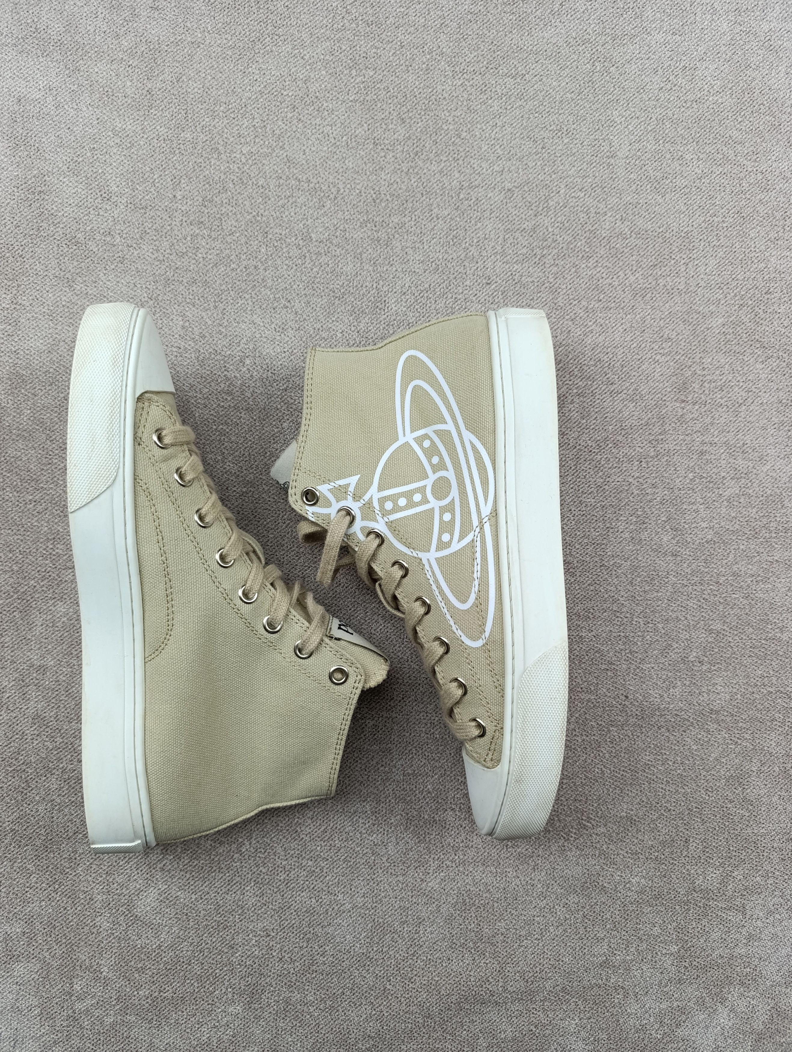 Vivienne Westwood Vivienne Westwood Womens Hi-Top Sneakers Streetwear Size 39 Size US 9 / IT 39 - 6 Thumbnail