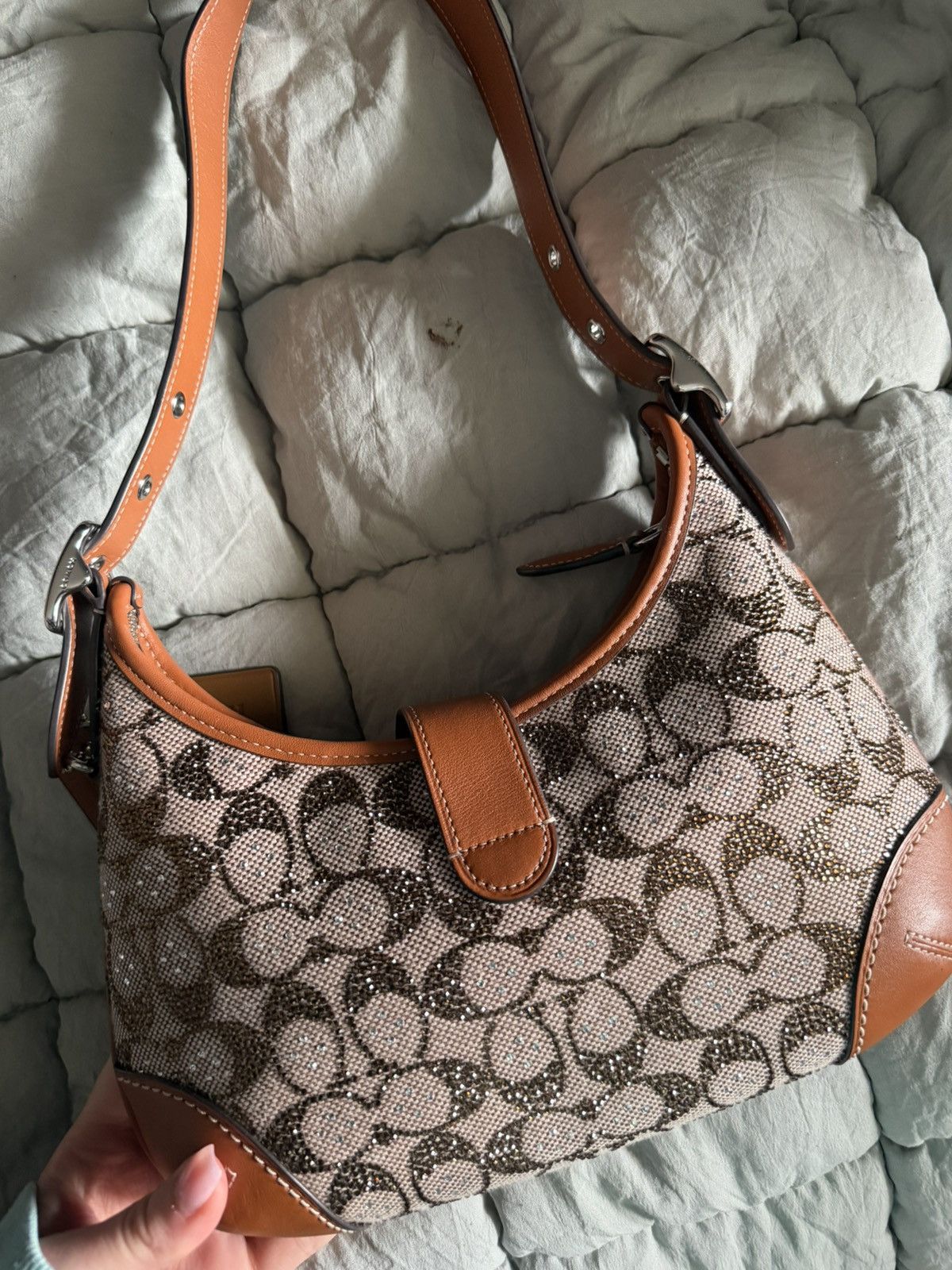 Coach Coach Jaquard Crystal Bag Size ONE SIZE - 2 Thumbnail