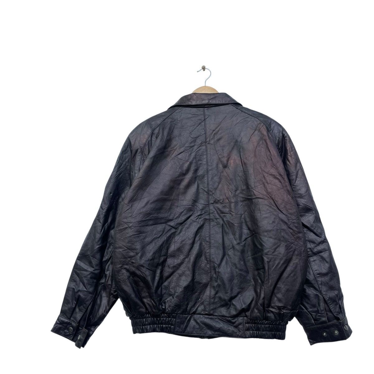 Genuine Leather 💥Vintage Houston Harajuku Mother Leather Double D Pocket Size US M / EU 48-50 / 2 - 2 Thumbnail
