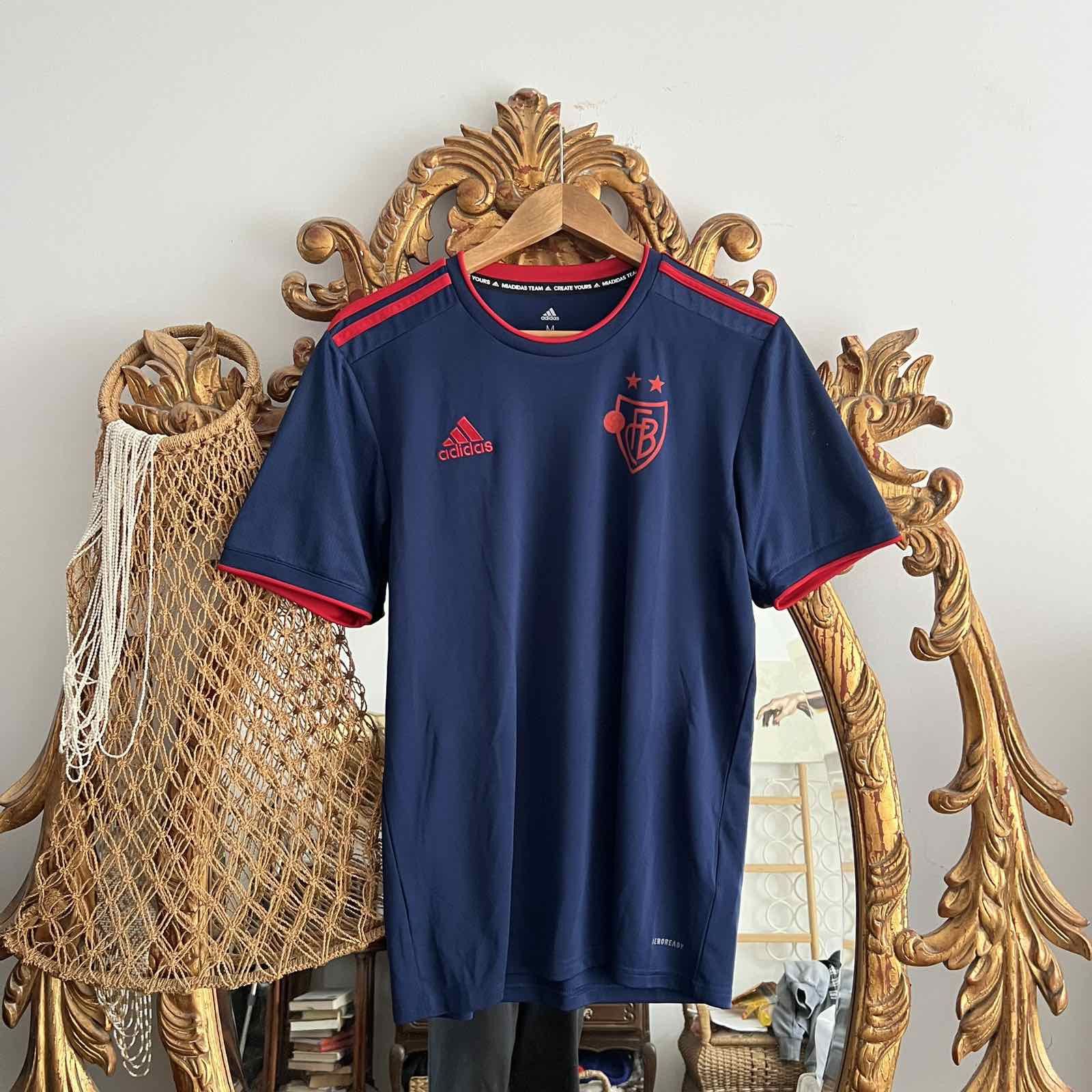 Adidas FC Basel 2020-21 Adidas training football jersey size M Size US M / EU 48-50 / 2 - 1 Thumbnail