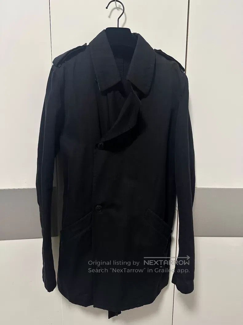 Ann Demeulemeester Ann Demeulemeester Monk Double-Breasted Trench Coat Size XS / US 0-2 / IT 36-38 - 2 Thumbnail