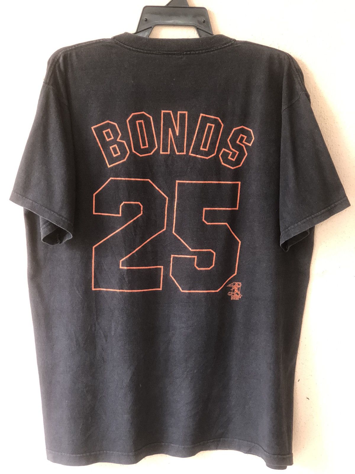 MLB Vintage GIANTS Barry Bonds 25 MLB souvenir Tee Size US XL / EU 56 / 4 - 1 Thumbnail