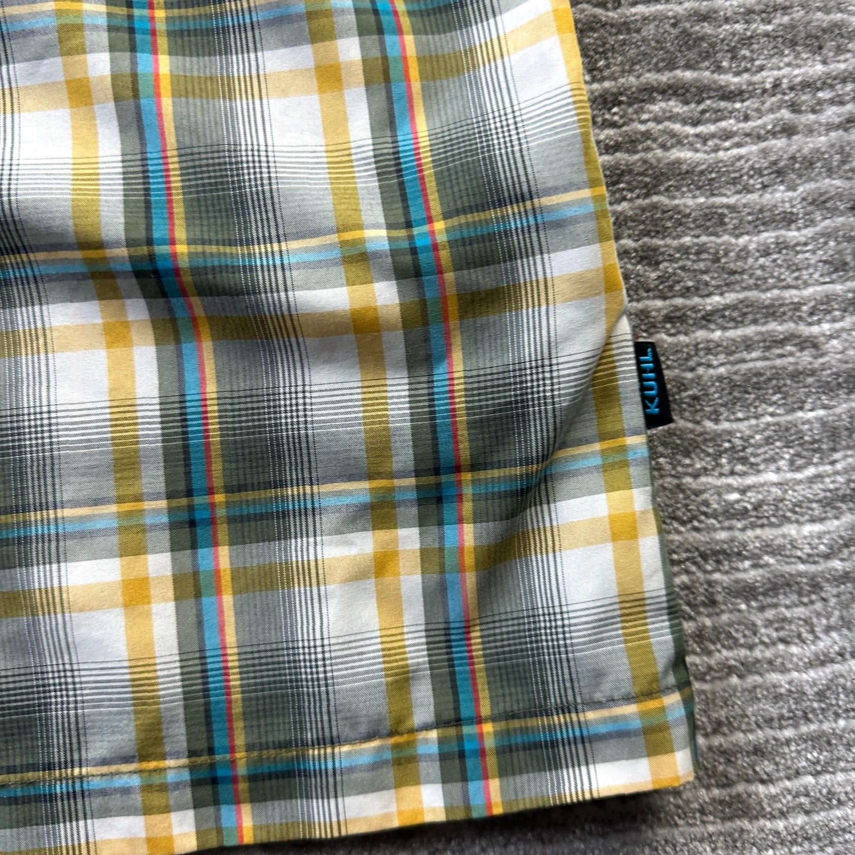 Vintage Kuhl Shirt Mens Large Yellow Western Pearl Snap Outdoors Hiking Shirt Size US L / EU 52-54 / 3 - 4 Thumbnail