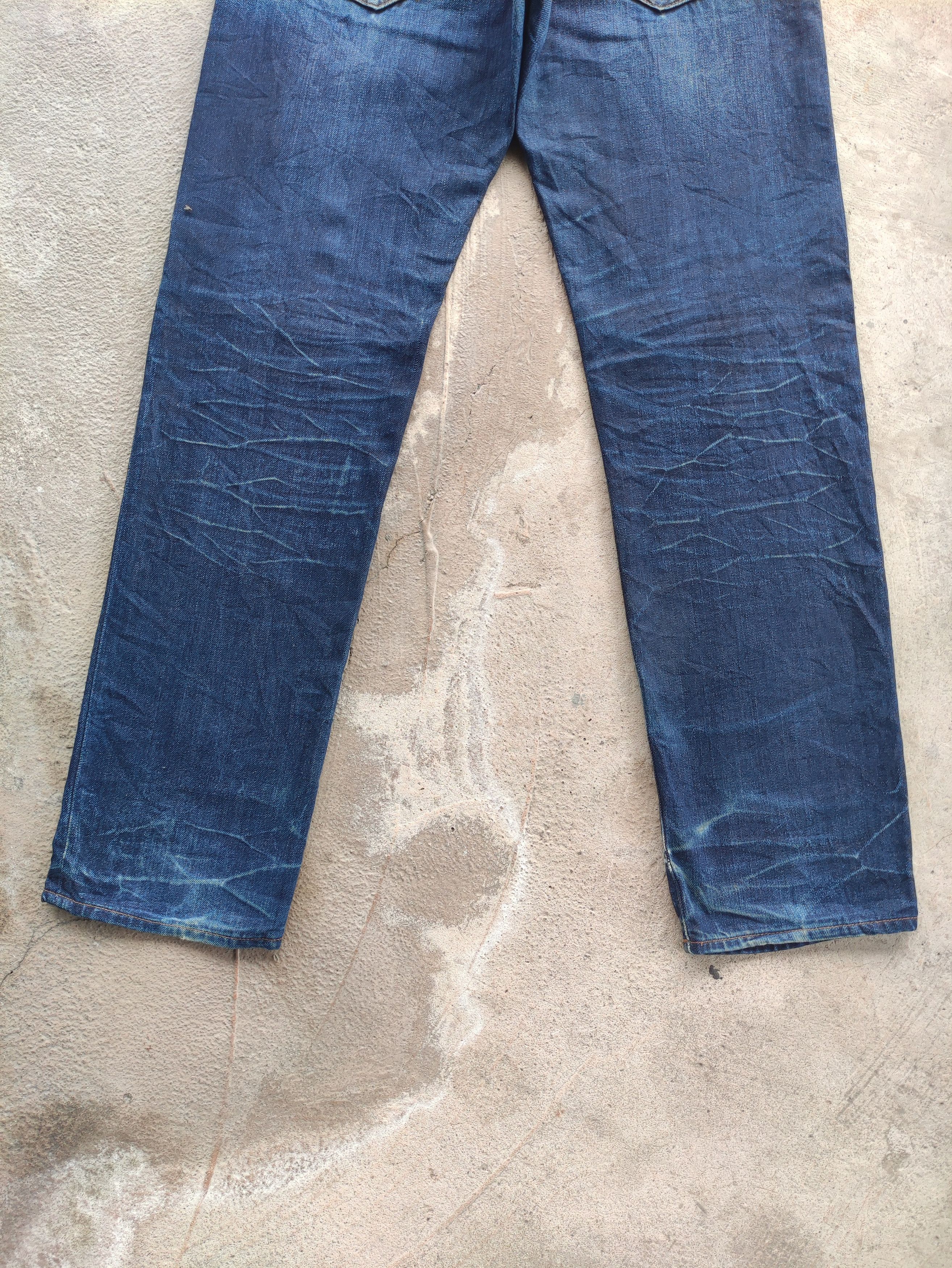 G-Star Vintage G Star Raw Button Jean Distressed Faded Denim Size US 33 - 9 Thumbnail
