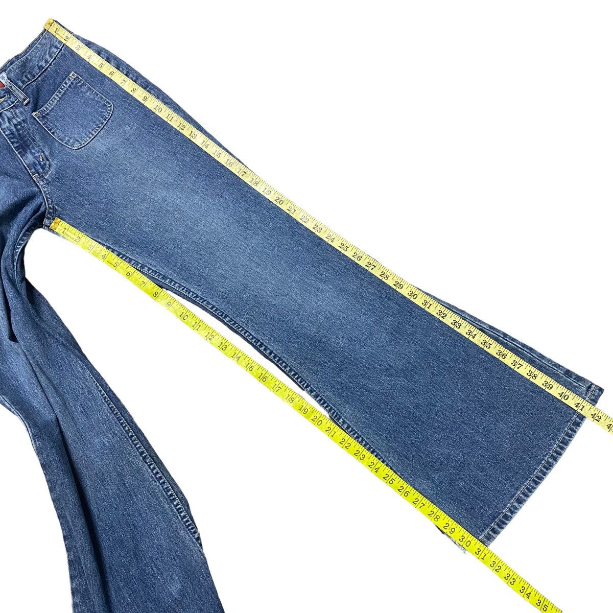 Levi's Super Flare🔥 Vintage Levis Silvertab Bell Bottom Jeans Size US 28 / EU 44 - 18 Thumbnail