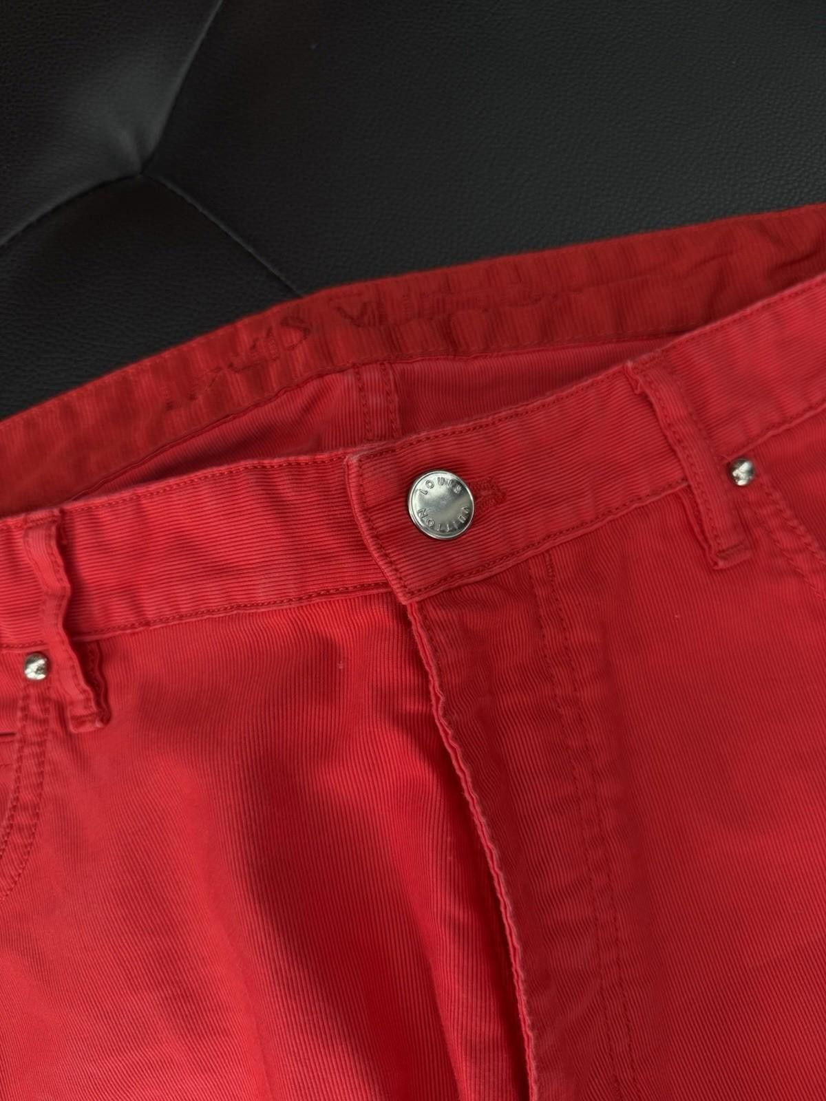 Louis Vuitton Authentic Louis Vuitton Red Denim Jeans Pants (34) Vintage Size US 34 / EU 50 - 9 Thumbnail