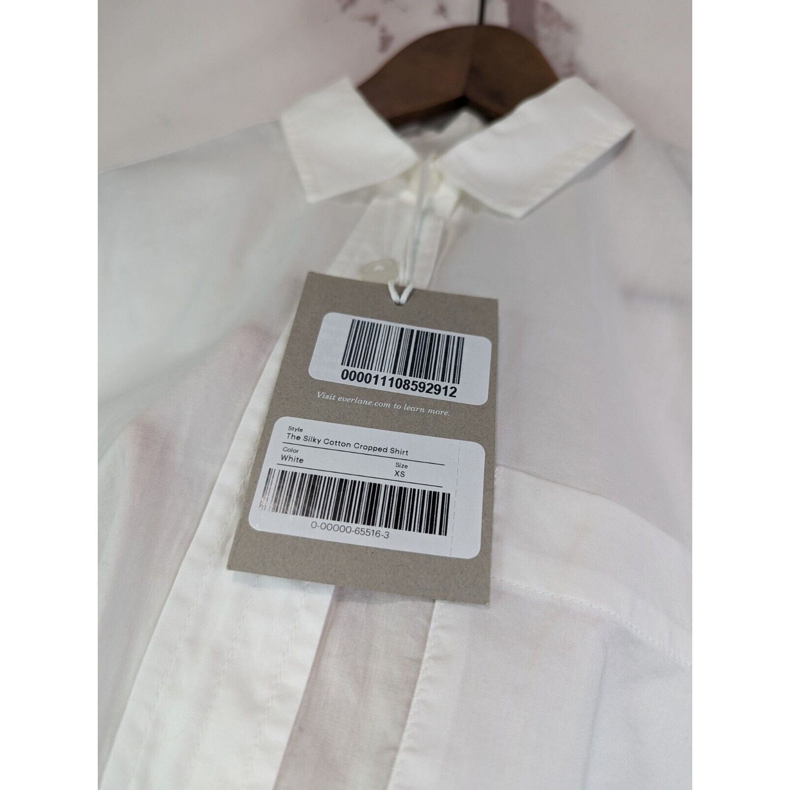 Everlane Everlane Shirt Womens 14 16 XL White Button Silky Way Short Size XL / US 12-14 / IT 48-50 - 9 Thumbnail