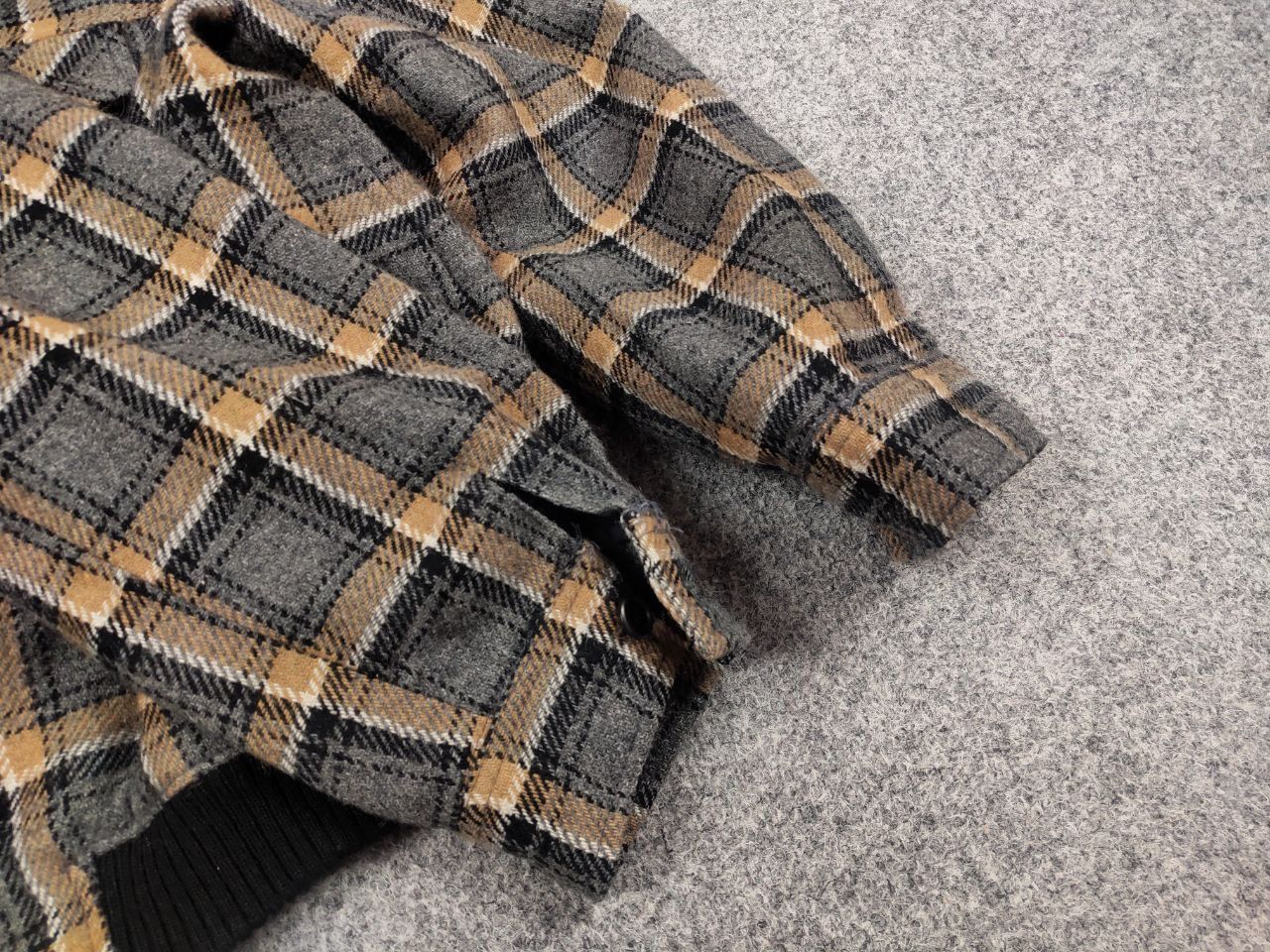 Japanese Brand Iris Japan Vintage 90's Wool Blend Check Cropped Jacket Size S / US 4 / IT 40 - 11 Thumbnail