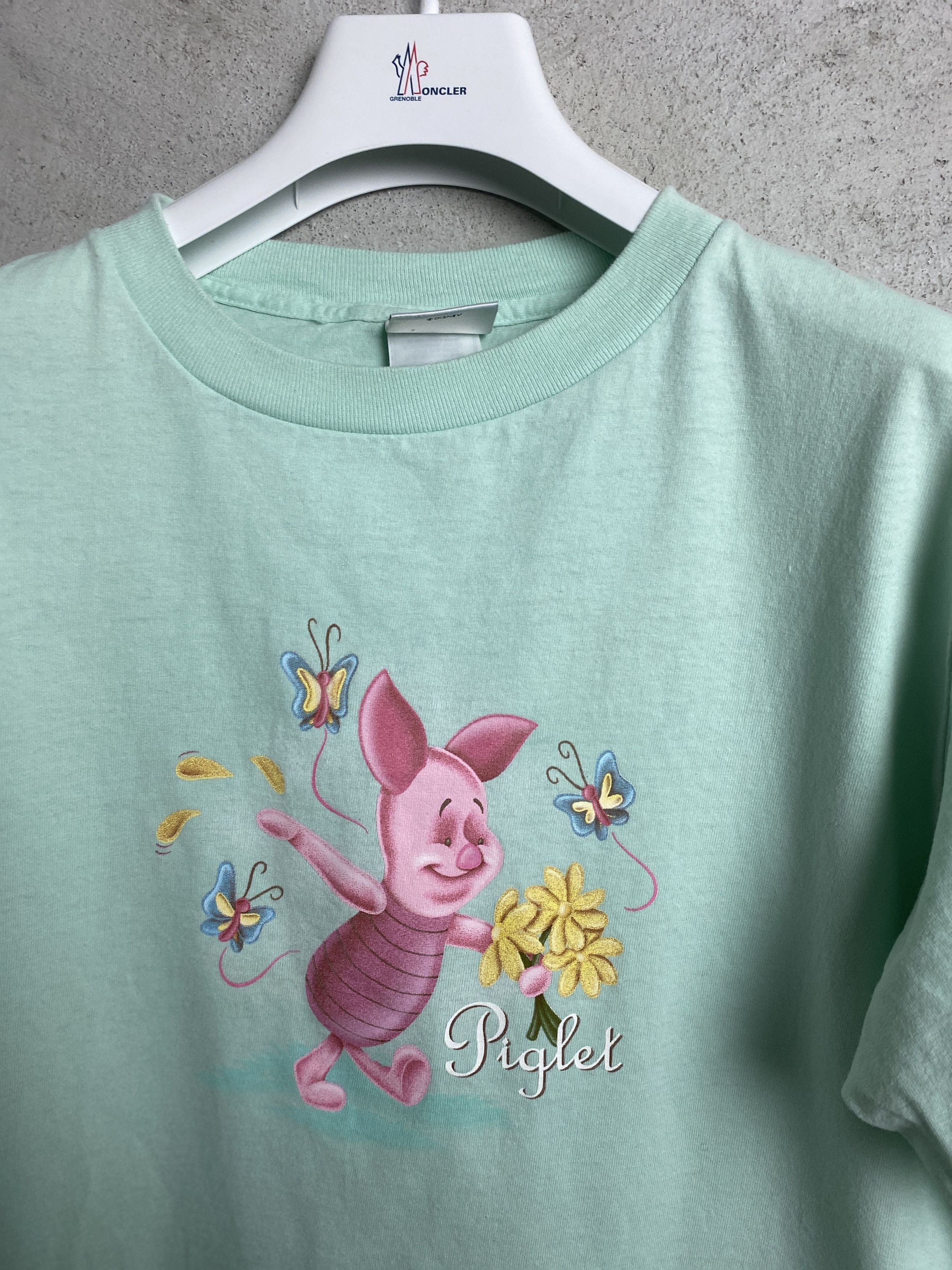 Disney Vintage Disney Piglet printed t-shirt tee single stitch Size US M / EU 48-50 / 2 - 2 Thumbnail
