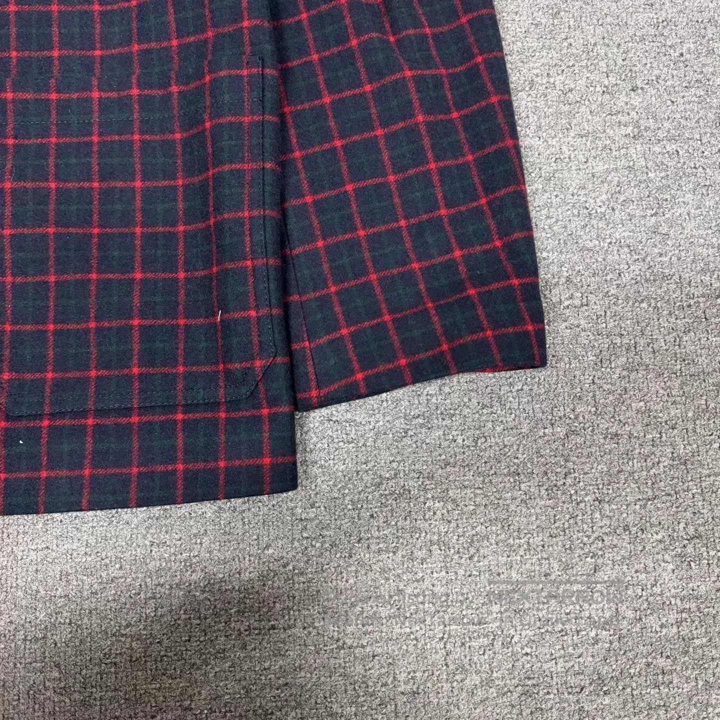 Gucci Multi Checkered Button-Front Light Jacket Size M. Size US M / EU 48-50 / 2 - 5 Thumbnail