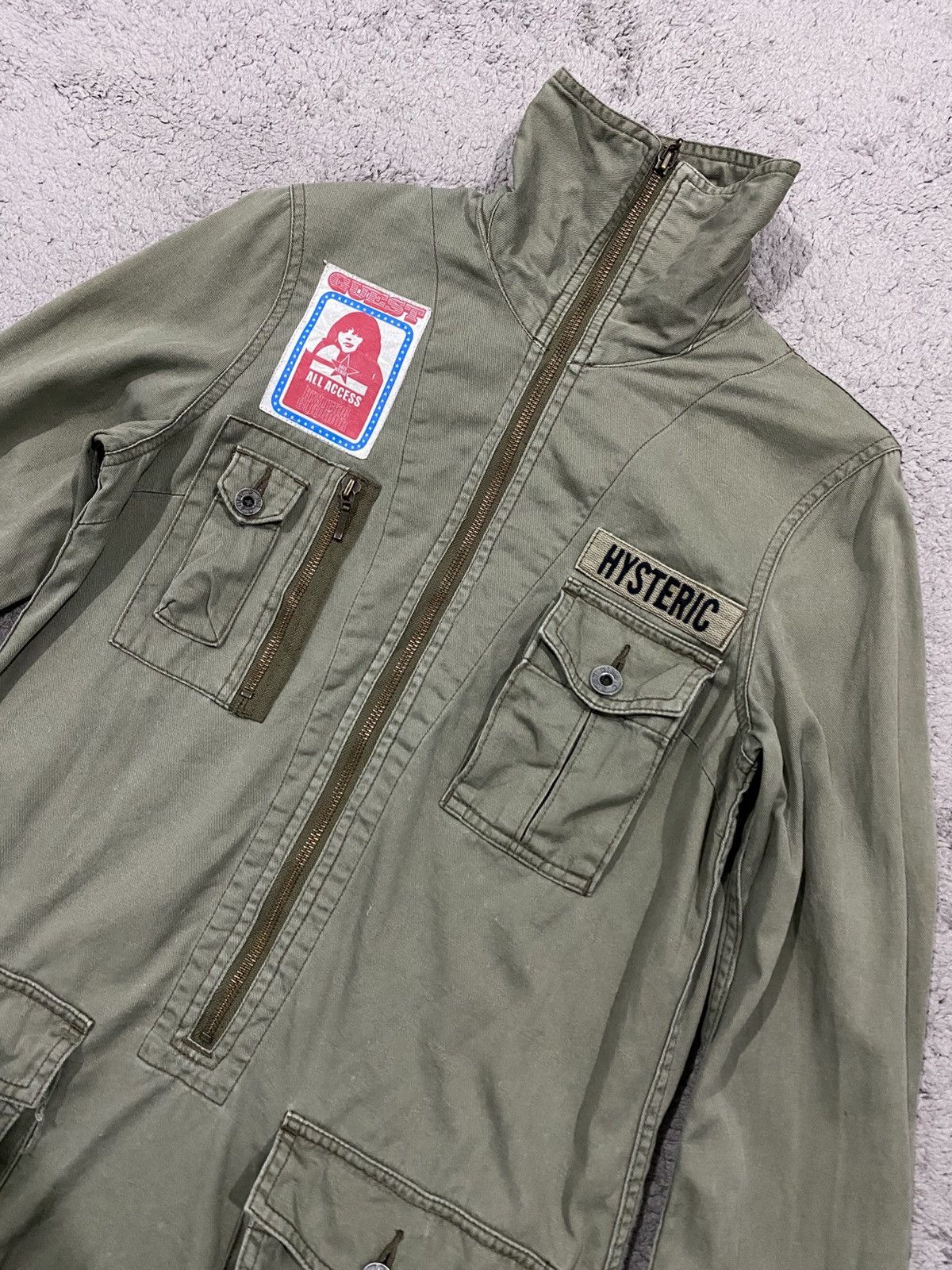 Hysteric Glamour Hysteric Glamour Army Jacket Punk Style Size US S / EU 44-46 / 1 - 5 Thumbnail
