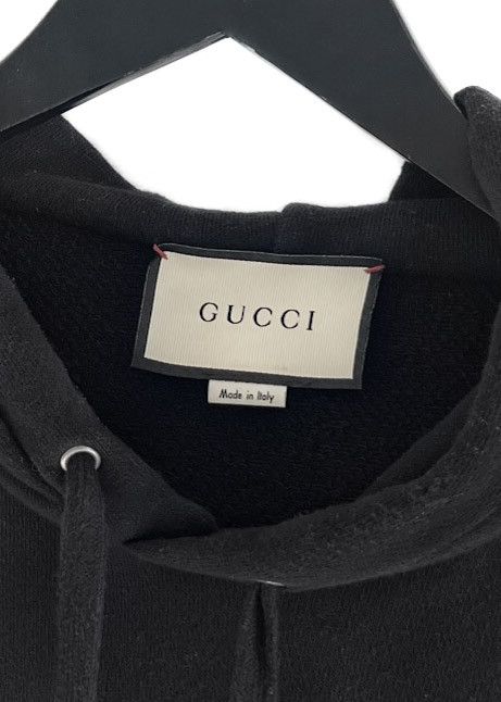 Gucci Gucci "Fake Logo" GG Black Oversized Hoodie Size US XS / EU 42 / 0 - 5 Thumbnail