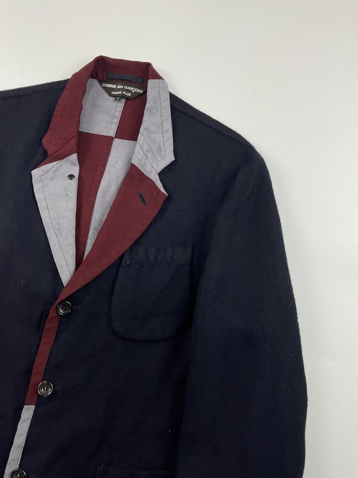 Comme des Garcons Homme Plus Comme des Garcons Homme Plus S/S'01 3B Plaid Lining Jacket Size US S / EU 44-46 / 1 - 9 Thumbnail