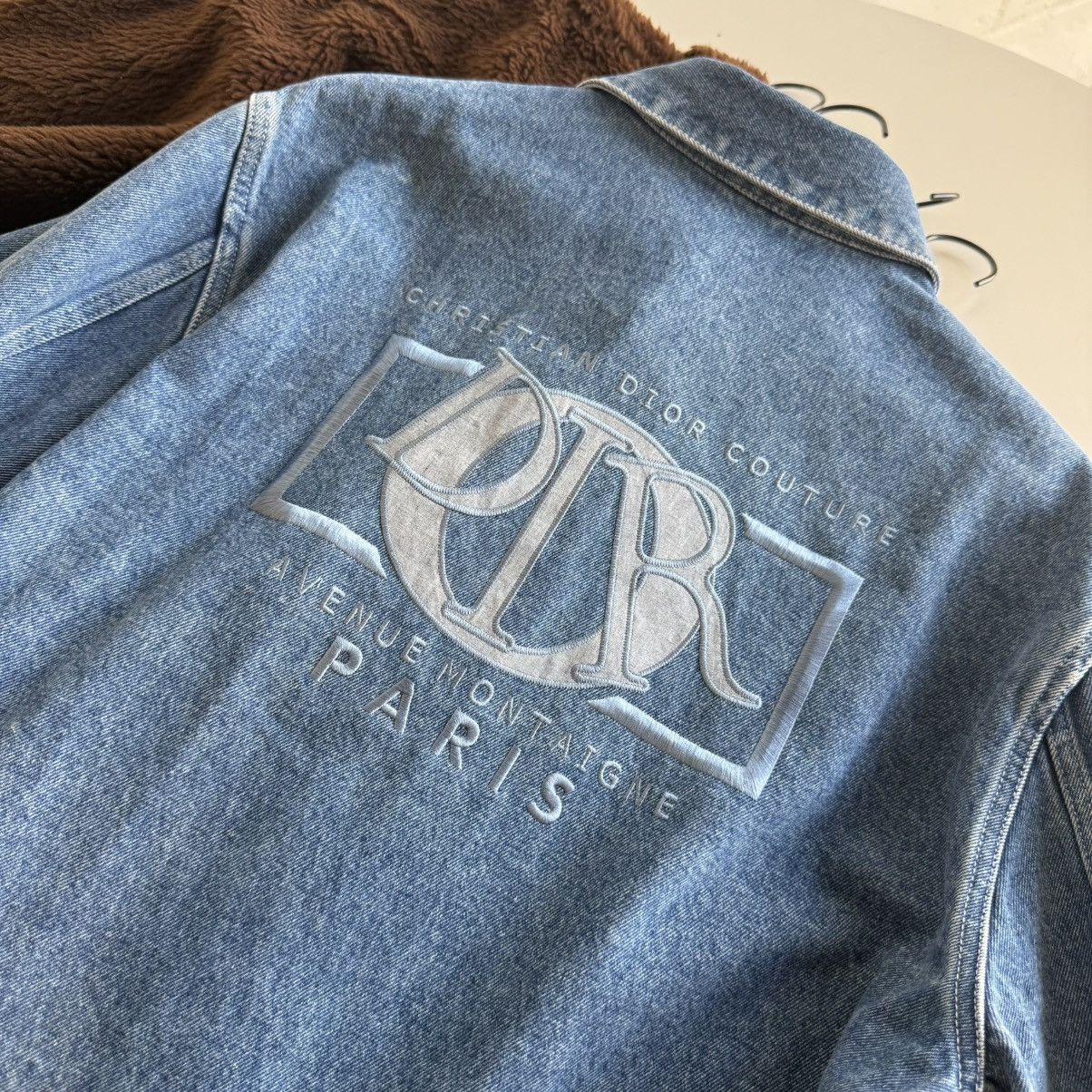Dior Dior Blue Denim Jacket Size US XL / EU 56 / 4 - 4 Thumbnail