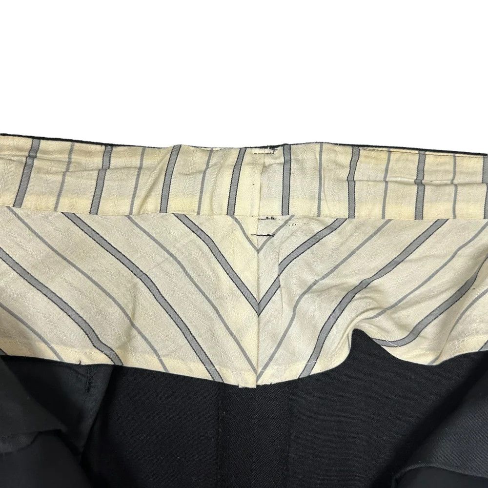Yohji Yamamoto YOHJI YAMAMOTO/black/cupra/ Slacks Size US 33 - 7 Thumbnail