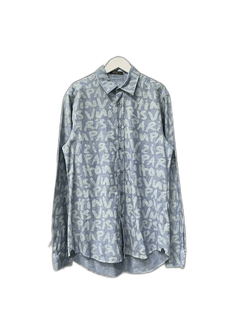 Louis Vuitton Louis Vuitton Long Sleeve Shirt Size S Size US S / EU 44-46 / 1 - 1 Thumbnail