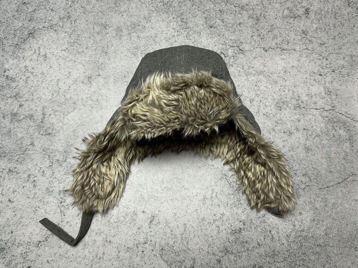 Ben Sherman Ben Sherman Y2K Fuzzy Ushanka Beanie Hat Mohair Faux Fur Size ONE SIZE - 5 Thumbnail