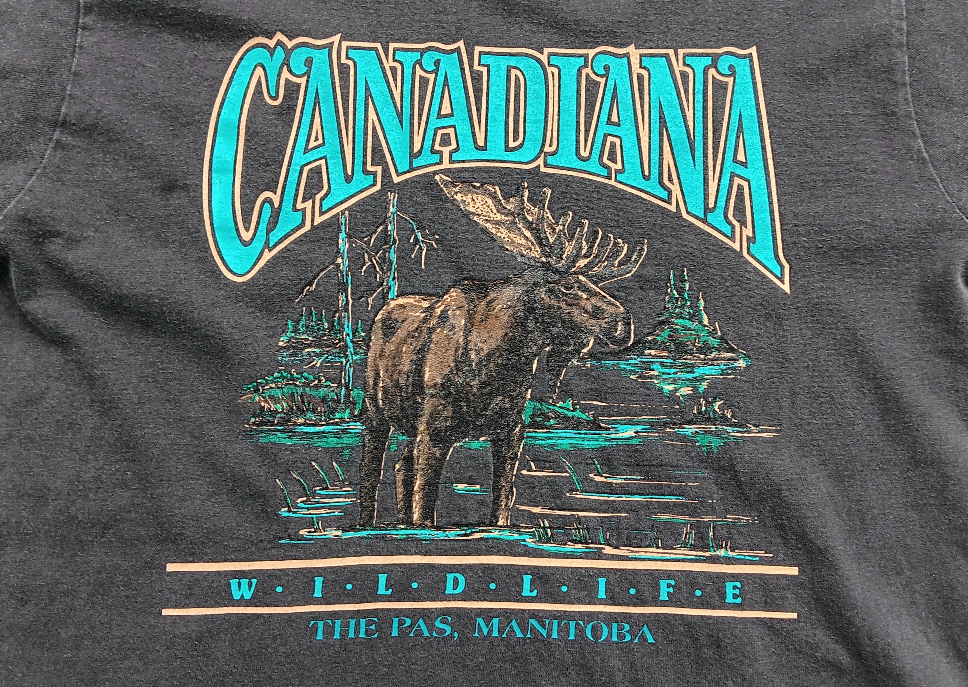 Other Vintage | Canadiana Wildlife Moose Size US M / EU 48-50 / 2 - 9 Thumbnail