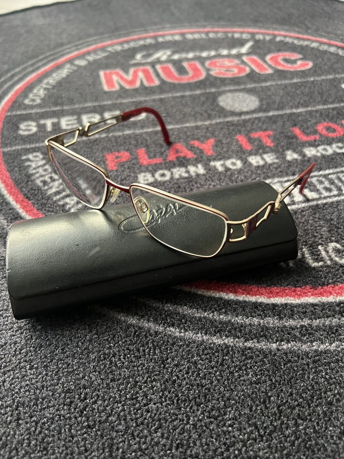 Cazal × Vintage Vintage Cazal titanium Glasses with gems 💎 Size ONE SIZE - 2 Thumbnail