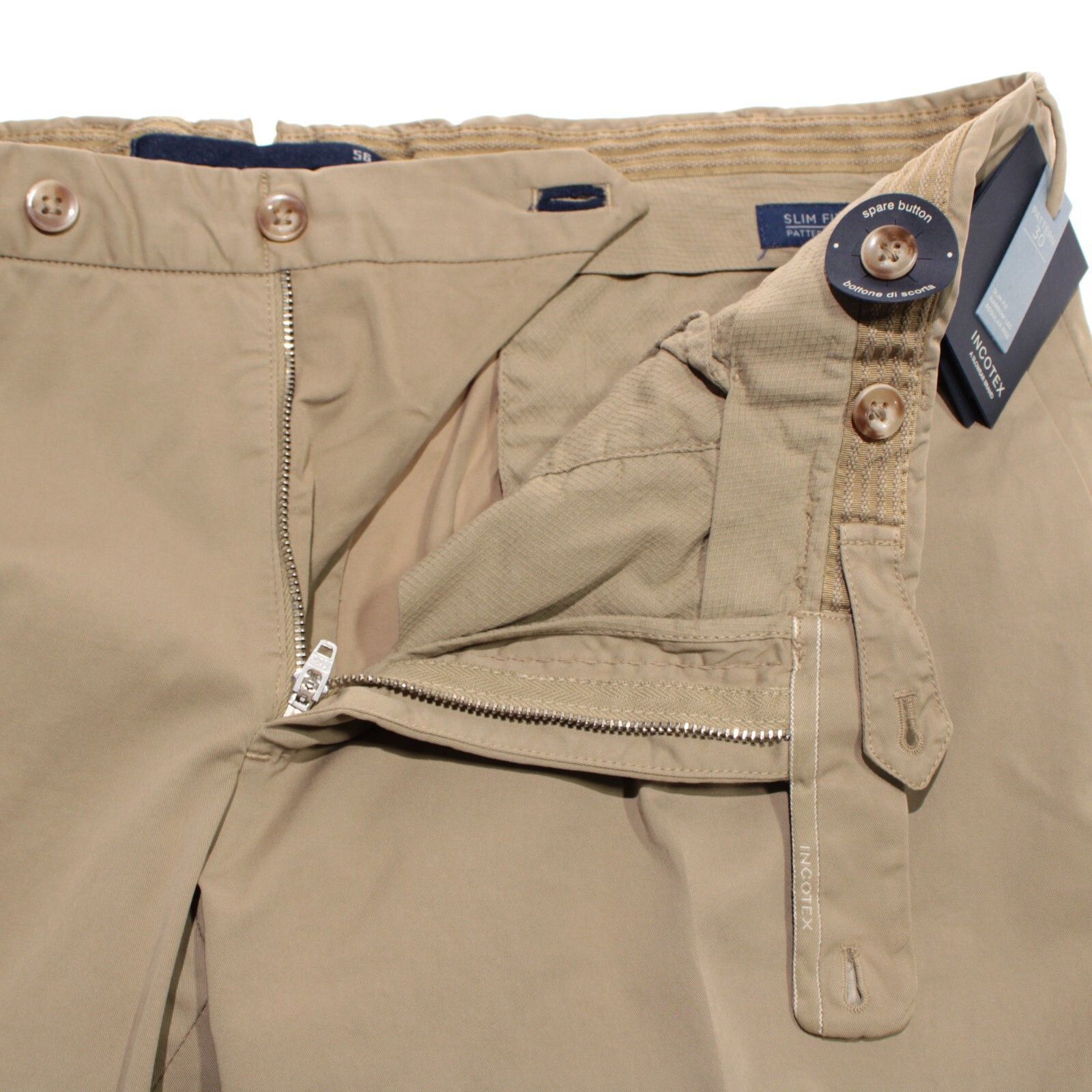 Incotex INCOTEX New with tags Chino Size 40 US In Beige Size US 40 / EU 56 - 3 Thumbnail