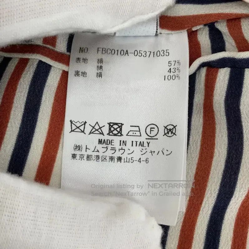 Thom Browne Thom Browne Striped Cotton Women's Jacket . Size L / US 10 / IT 46 - 8 Thumbnail