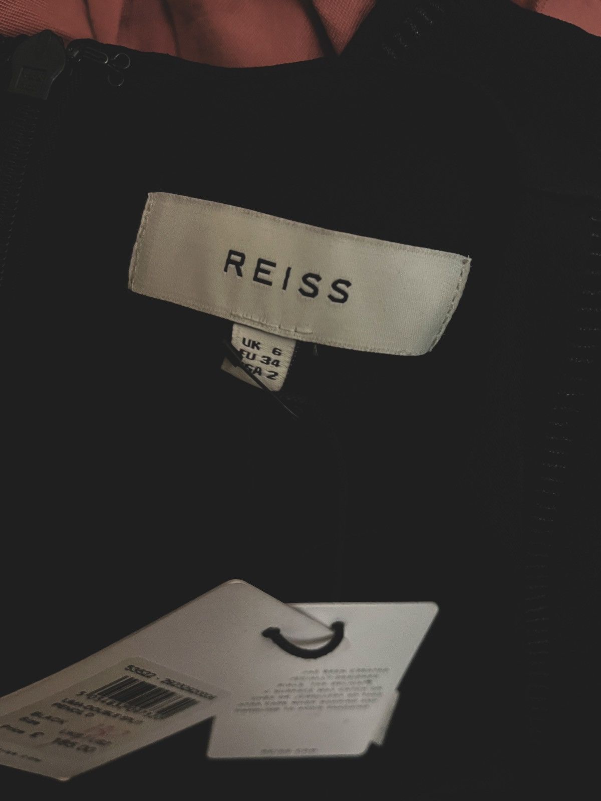 Reiss 230$ RRP Reiss UMA-DOUBLE SPLIT PENCIL DRESS Size XS / US 0-2 / IT 36-38 - 6 Thumbnail