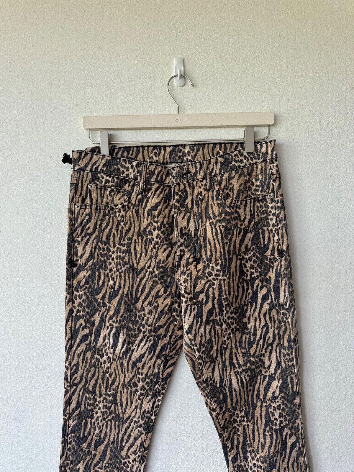 Ksubi new Ksubi mens denim jean chitch 32 zoo tiger tan brown Size US 32 / EU 48 - 2 Thumbnail