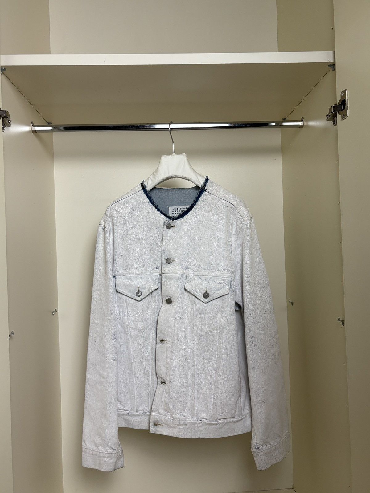 Maison Margiela Maison Margiela Bianchetto denim jacket Size US L / EU 52-54 / 3 - 1 Thumbnail