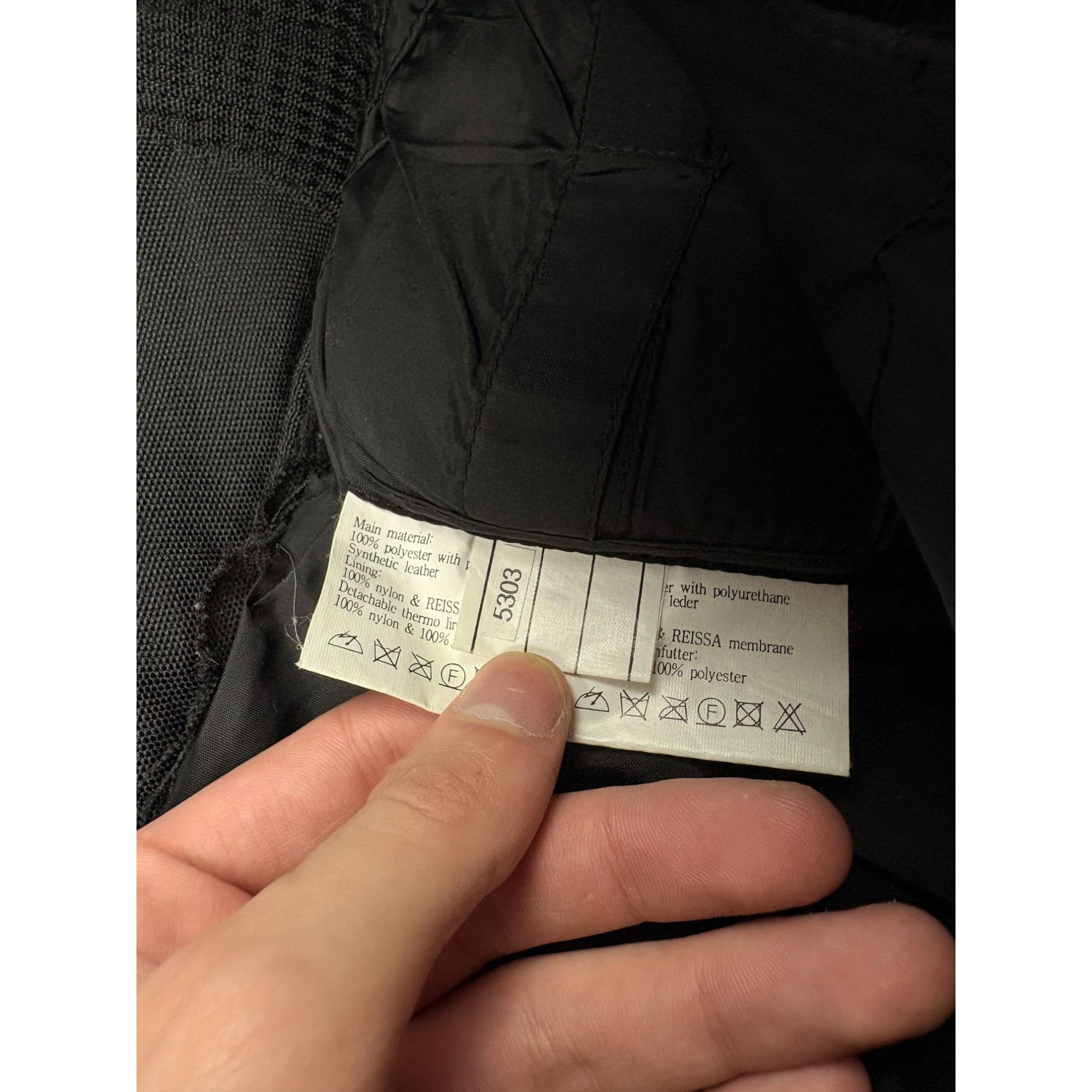 Alpinestars Büse Men's Motorcycle Pants XL Black Waterproof REISSA Membr Size US 38 / EU 54 - 7 Thumbnail