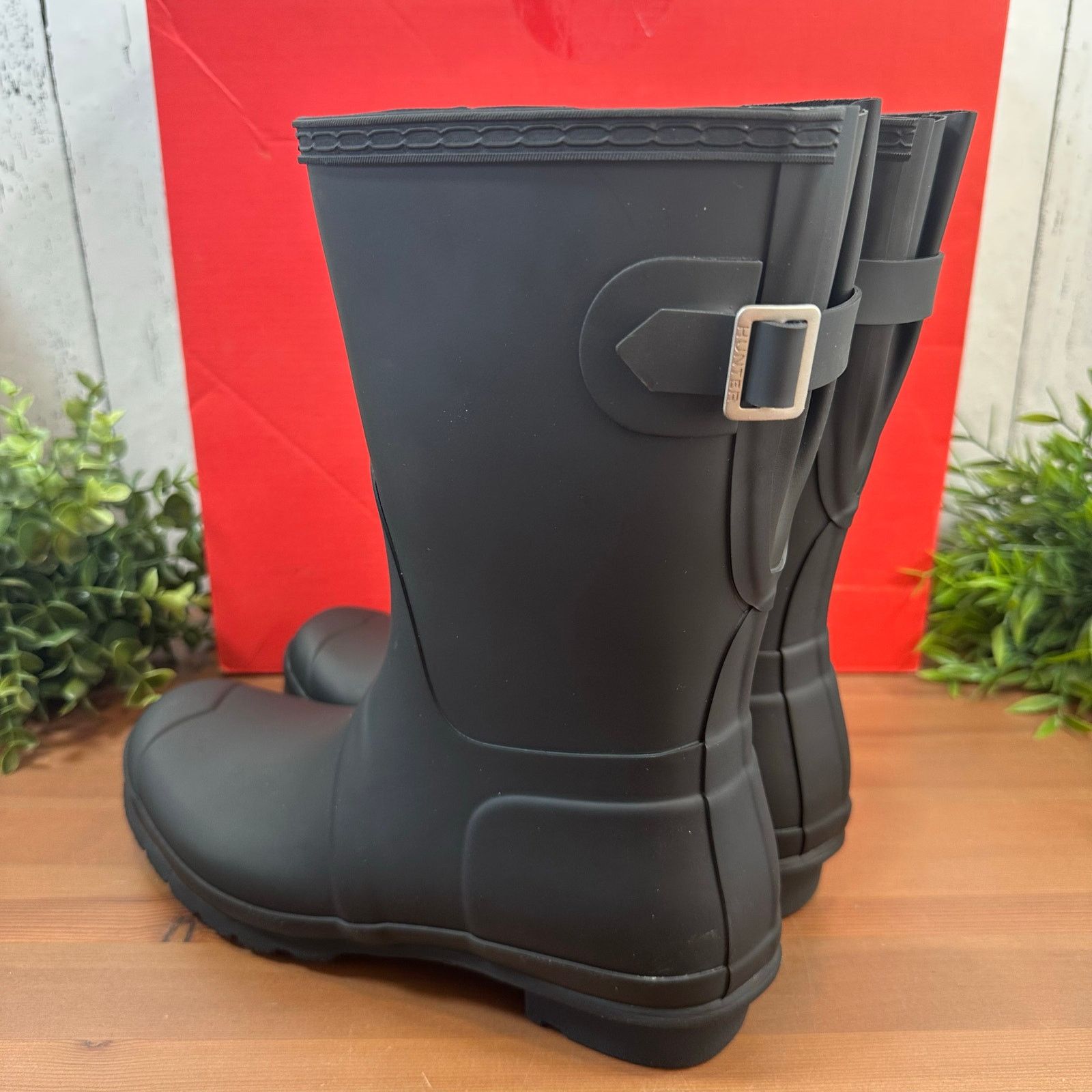 Hunter Hunter Original Back Adjustable Short Rain Boots Size 10 Size US 10 / IT 40 - 6 Thumbnail