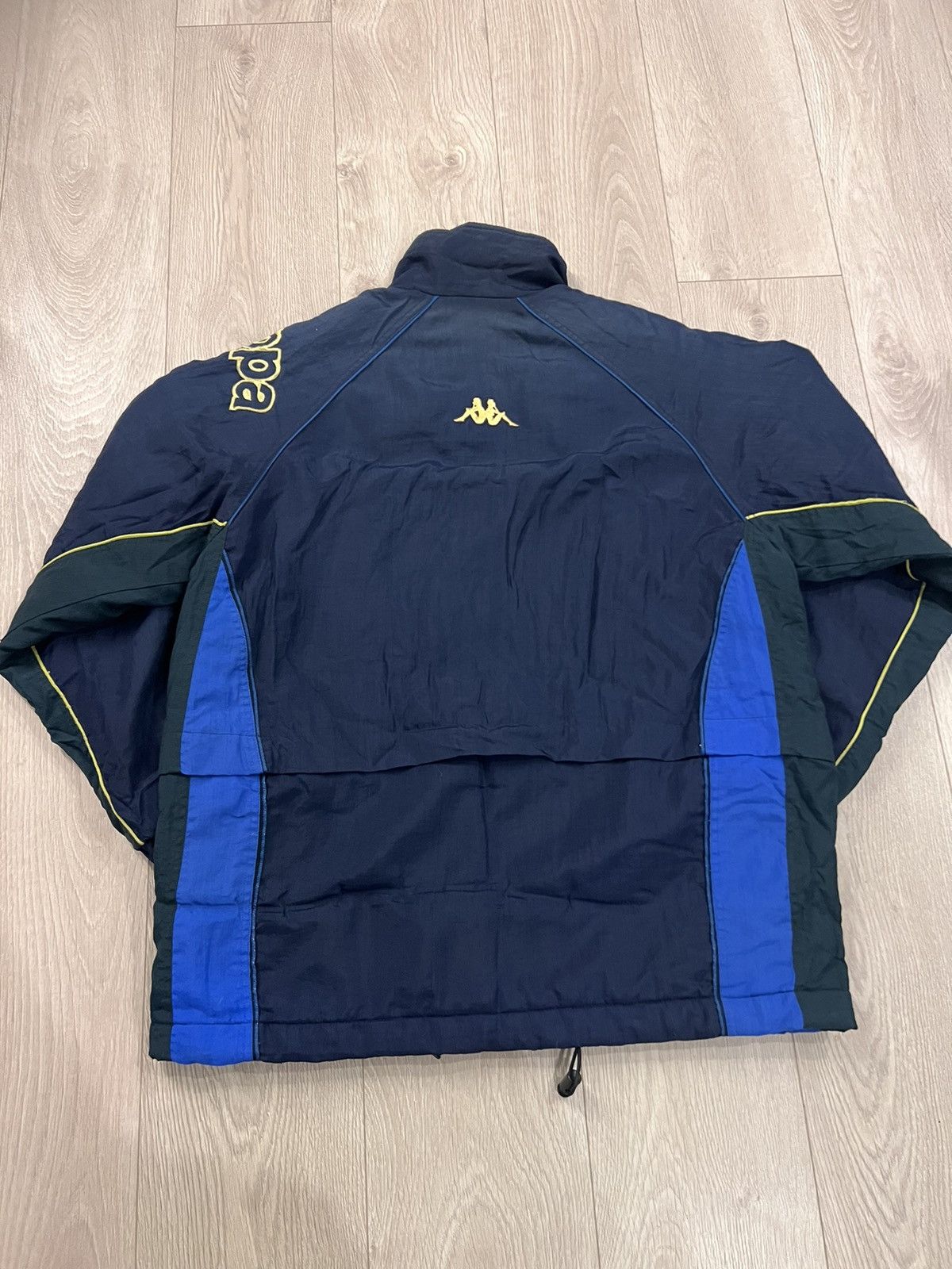 Vintage 90s Kappa Bench Sideline Soccer Jacket Mid Weight
