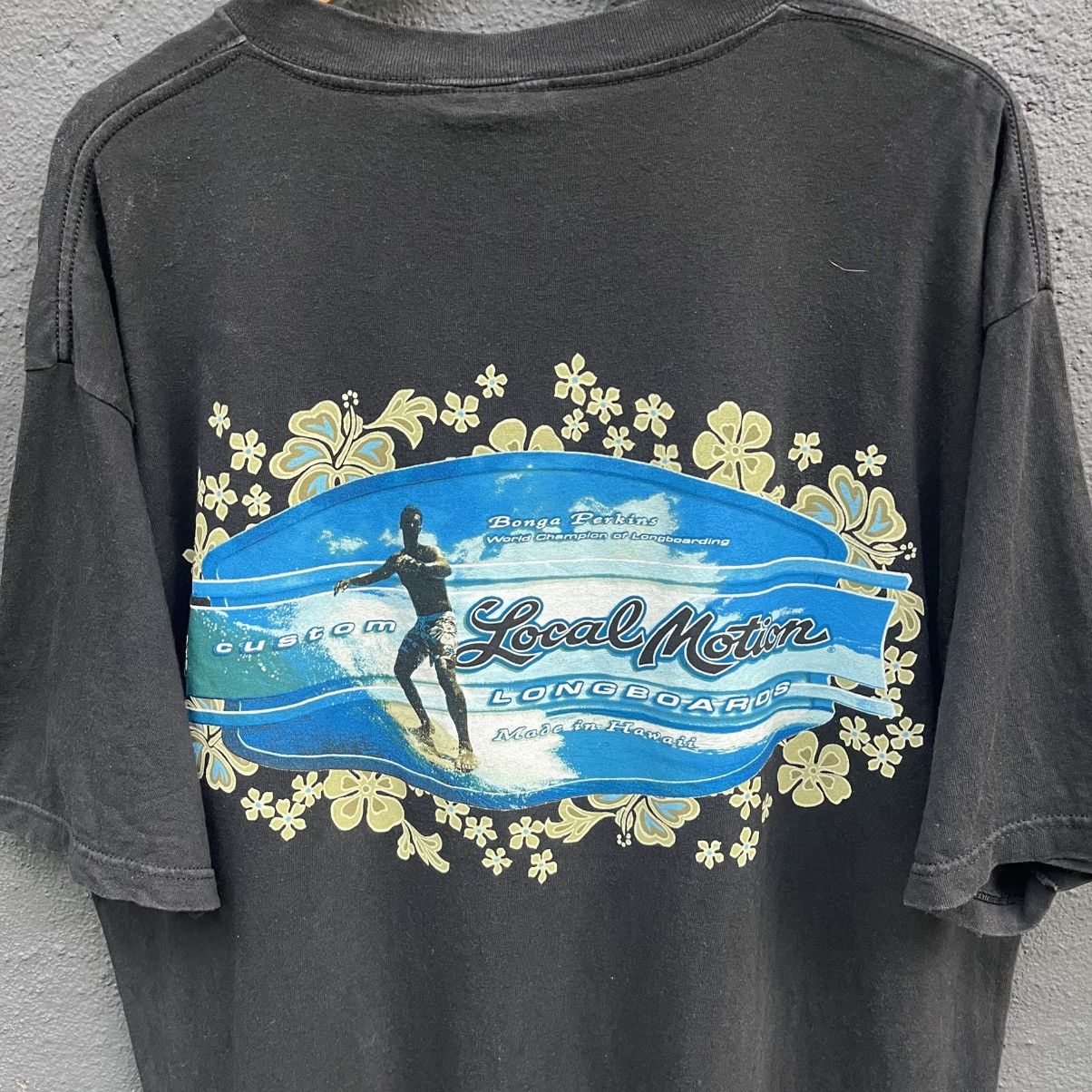 Sun Surf Thrashed Faded Vintage Local Motion Surfing Brand Tee Size US XL / EU 56 / 4 - 2 Thumbnail