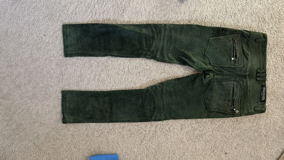 Balmain Balmain Lambskin Bikers Size US 29 - 4 Thumbnail
