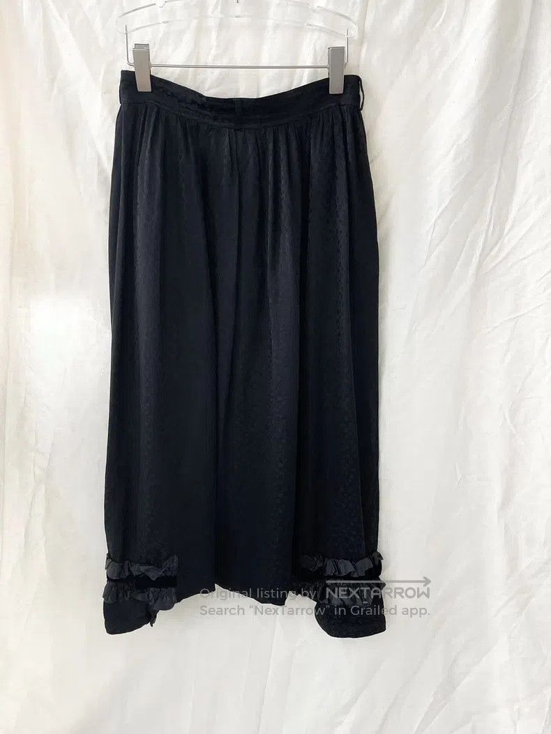 Comme des Garcons Comme Des Garcons size S Dark pattern low-rise gathered la Size 23" - 6 Thumbnail
