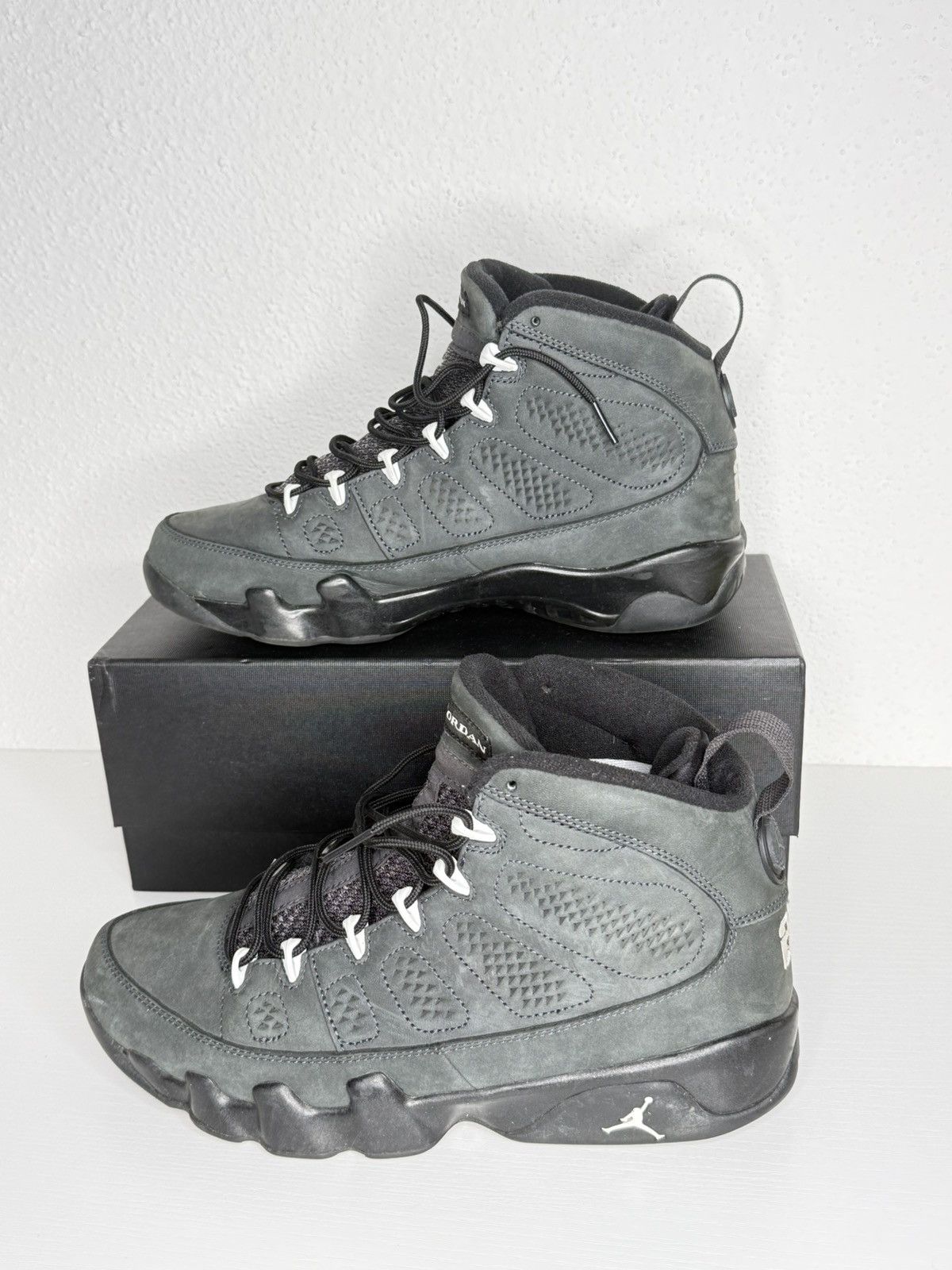 Nike Jordan 9 Retro Anthracite Size US 9.5 / EU 42-43 - 6 Thumbnail