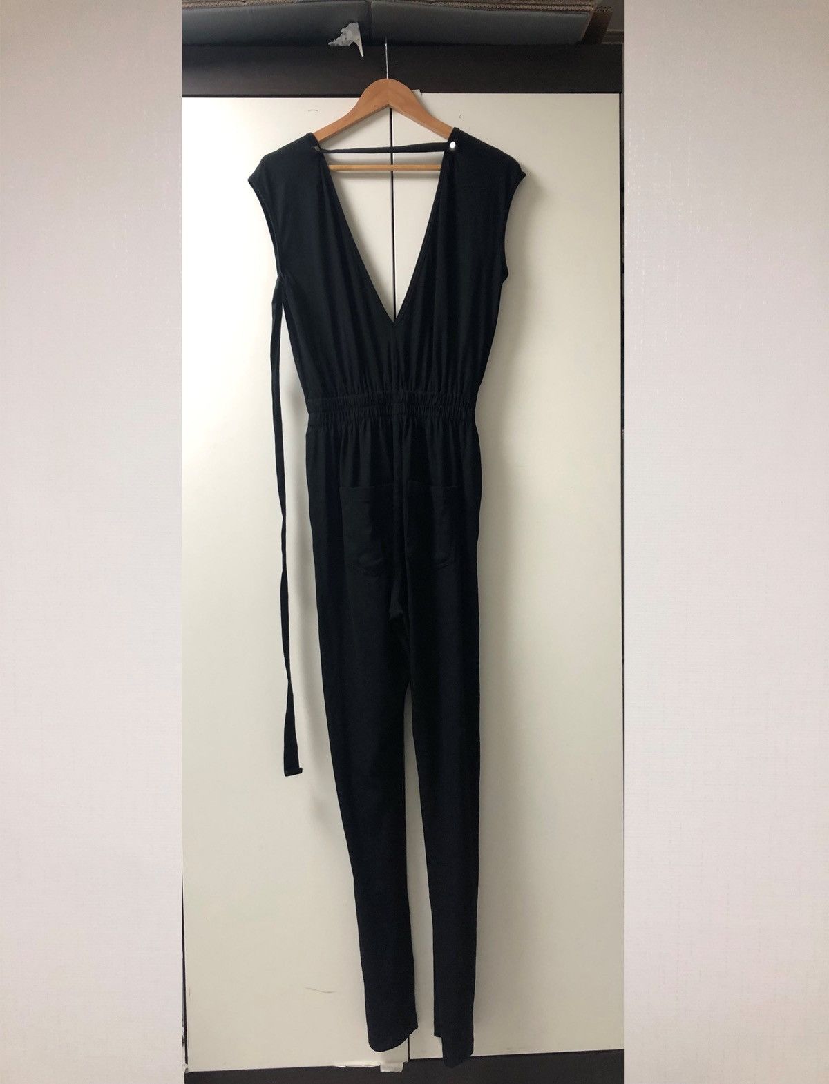 Rick Owens Drkshdw Rick Owens 21SS PHLEGETHON Drkshdw V Neck Bodybag Jumpsuit Size XS / US 0-2 / IT 36-38 - 3 Thumbnail