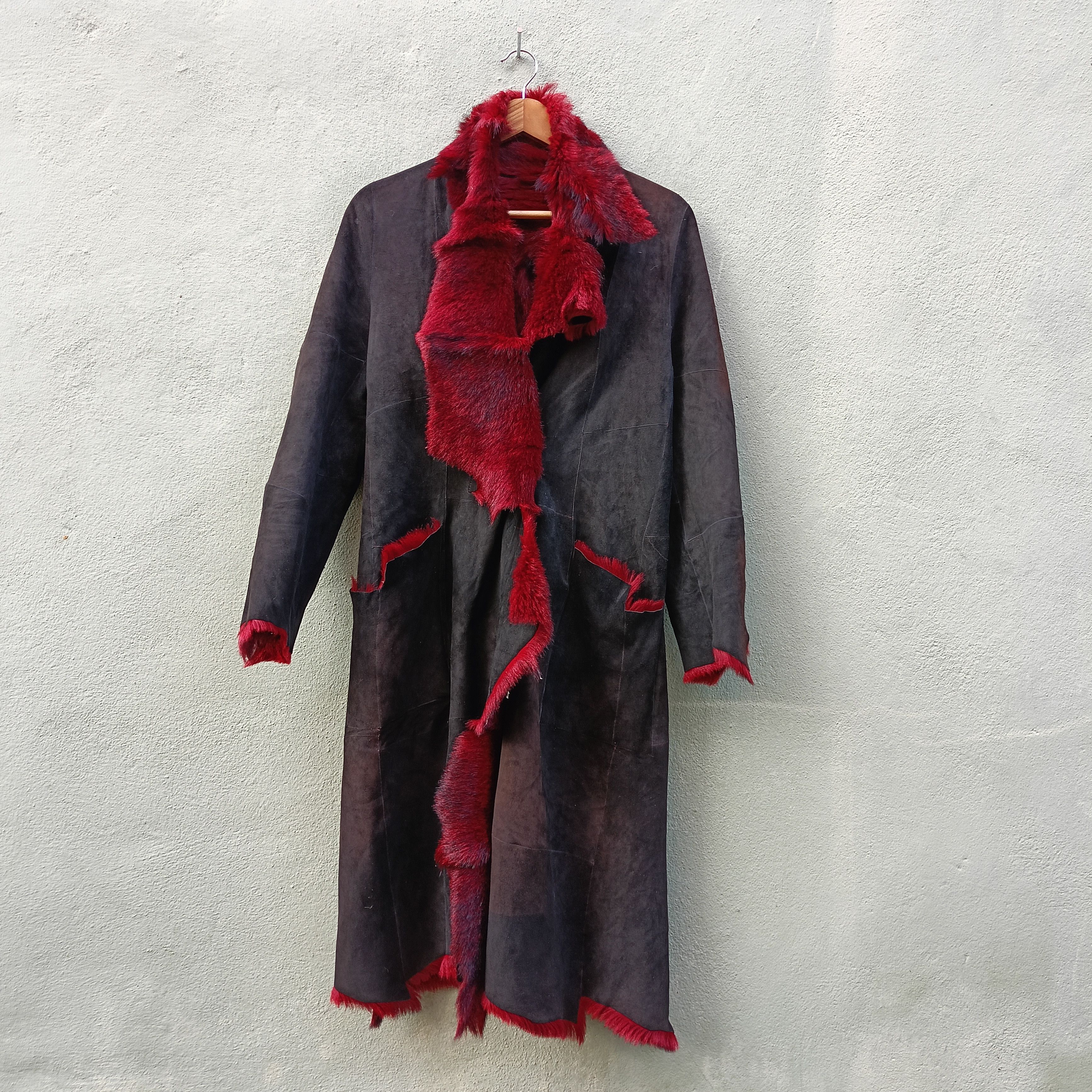 Fashion Victim GILLES RICART LEATHER SUEDE Size S / US 4 / IT 40 - 1 Thumbnail