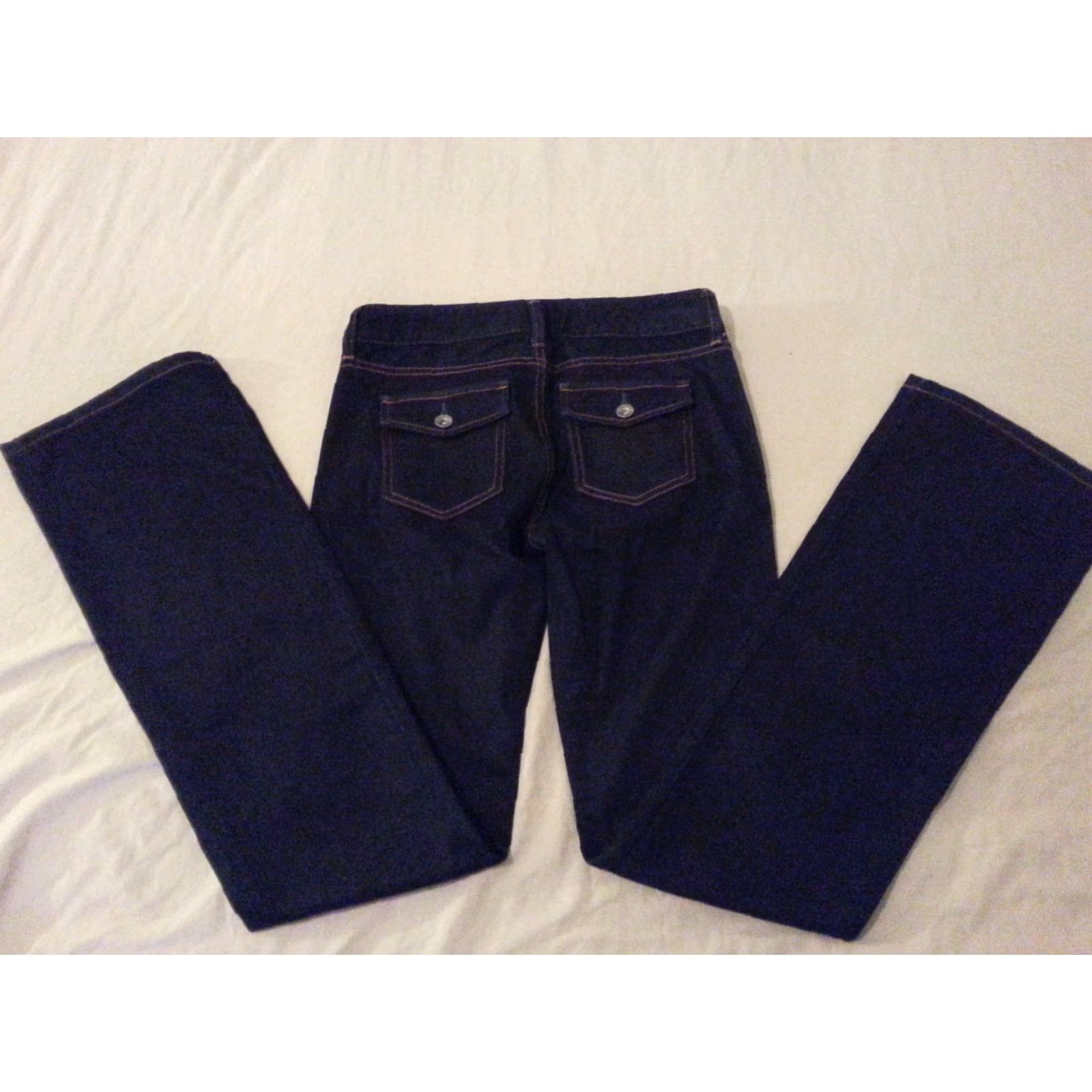 Banana Republic VINTAGE Banana Republic Jeans Women Boot Cut 25 Inseam 33 Blue 28x33 Mens? Size 42" / US 20 - 2 Thumbnail