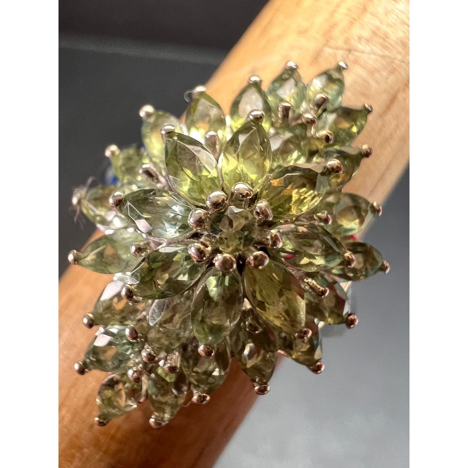 Other NEW Green apatite ring in sterling silver size 7 Size ONE SIZE - 16 Thumbnail