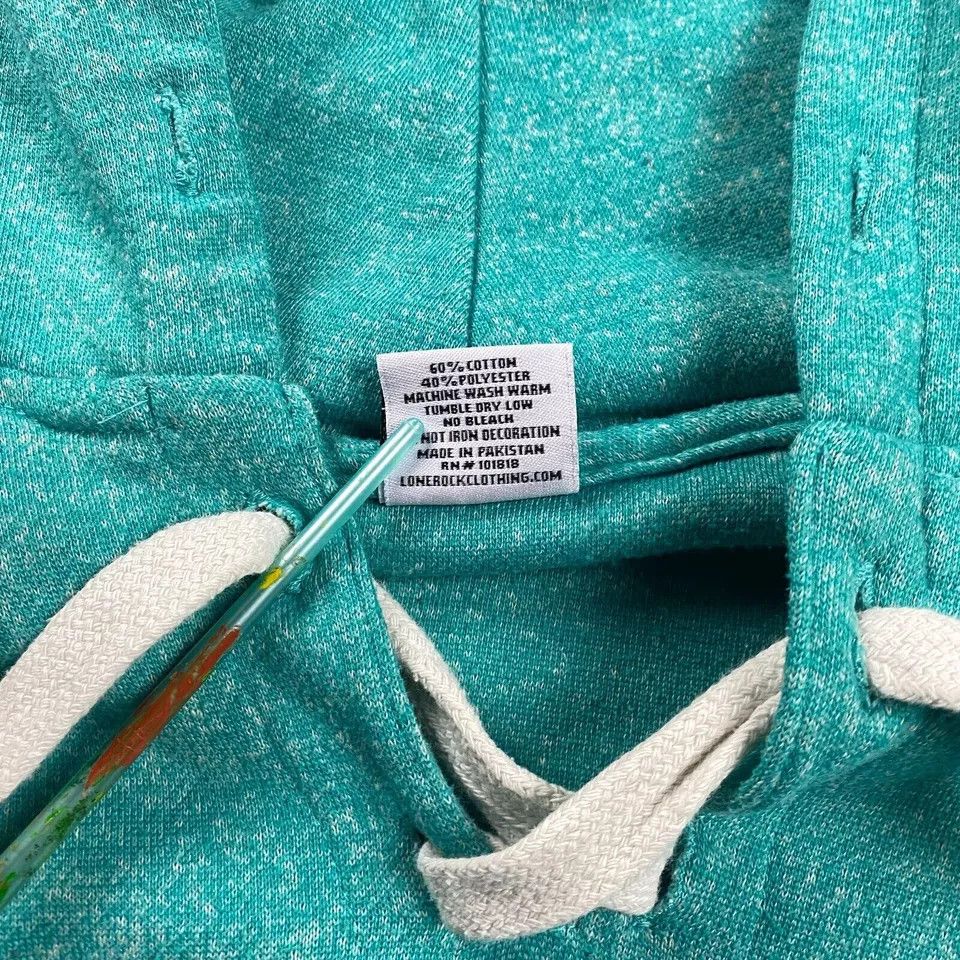 Other Lone Rock Hoodie Womens Small Blue Alaska Wilderness Cotton Size S / US 4 / IT 40 - 4 Thumbnail