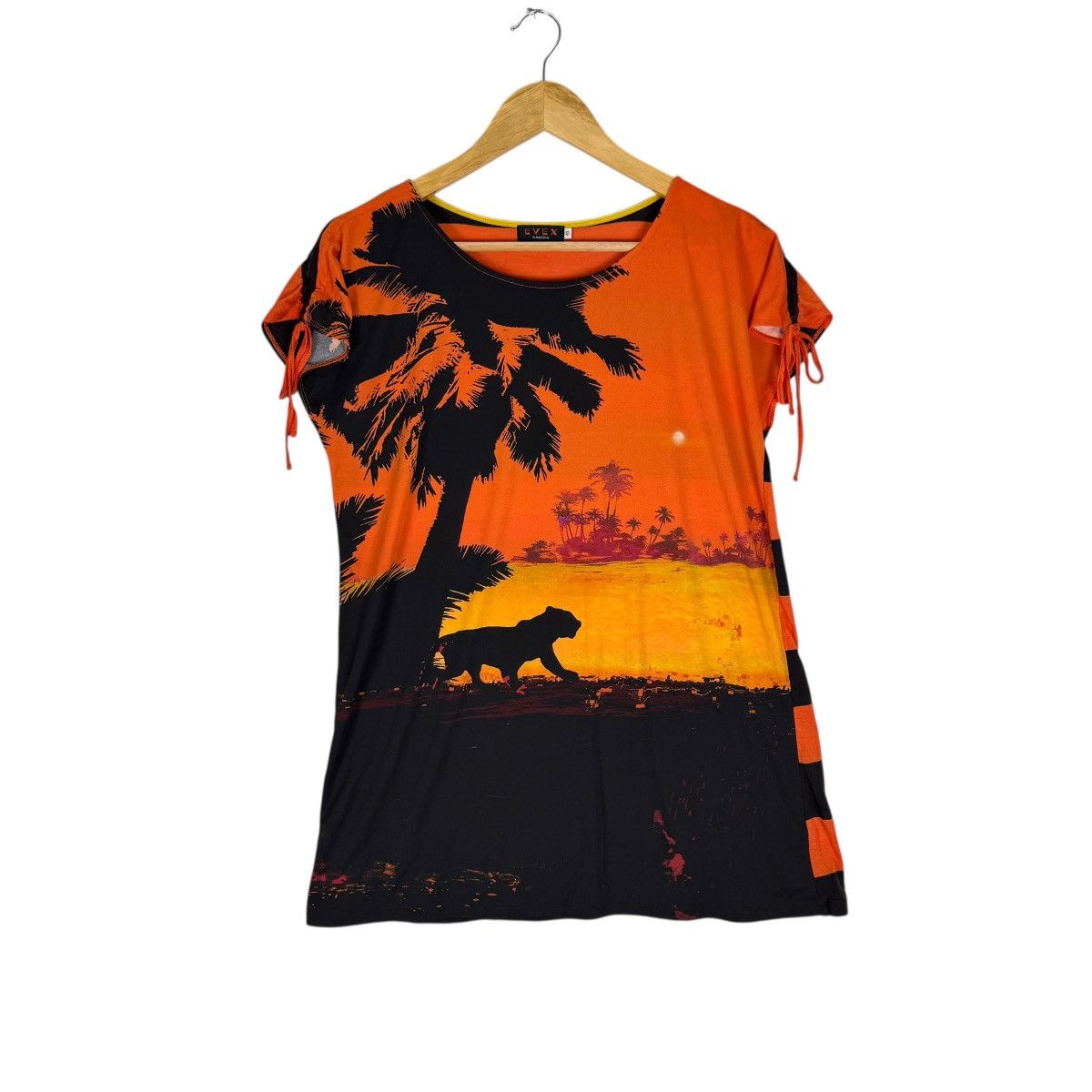 Krizia ❄️EVEX KRIZIA HARIMAU LOOK SUNSET WOMEN SLEEVELESS Size M / US 6-8 / IT 42-44 - 1 Thumbnail
