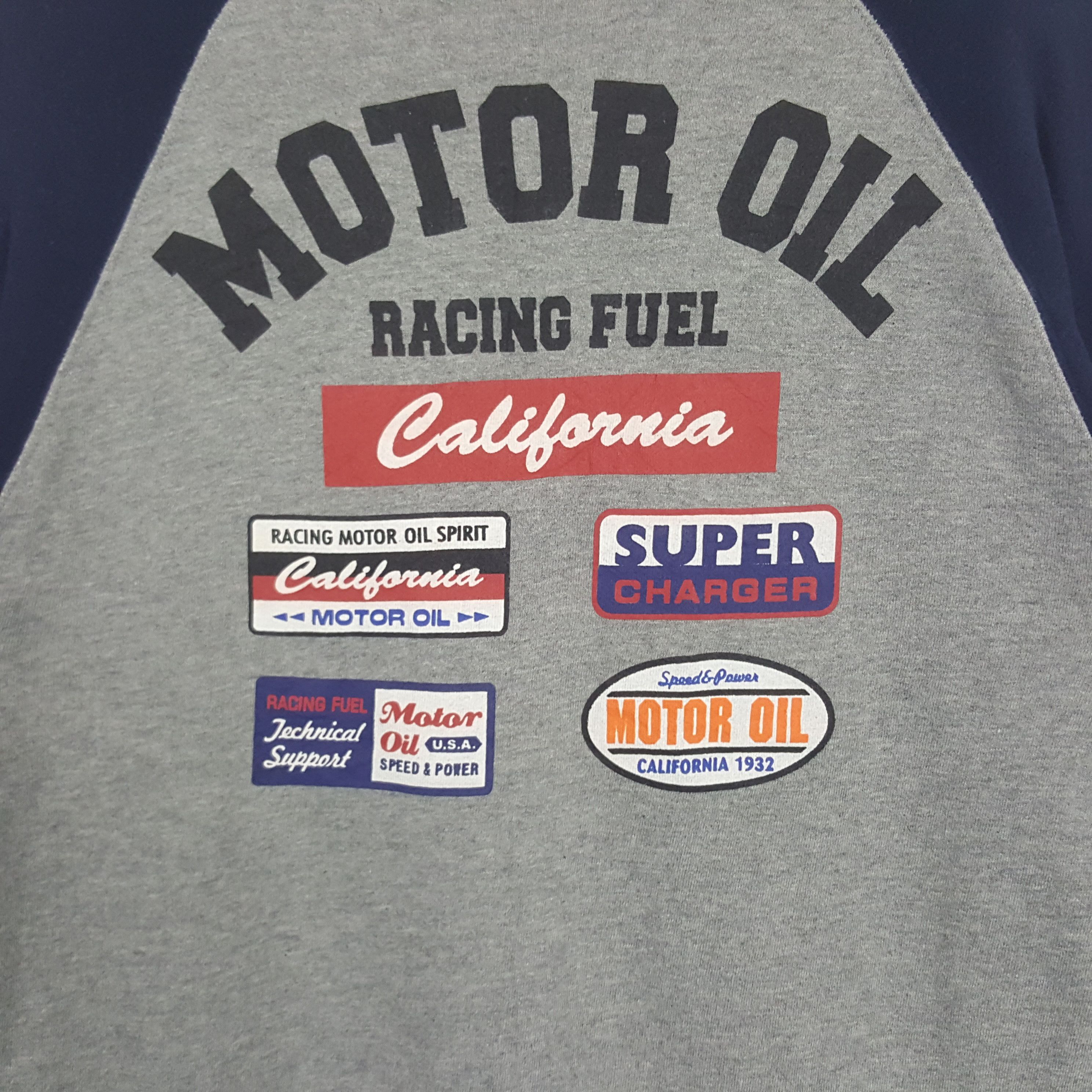 Vintage Vintage 76 Lubricants Motor Oil Racing Fuel Sweatshirt Size US M / EU 48-50 / 2 - 2 Thumbnail