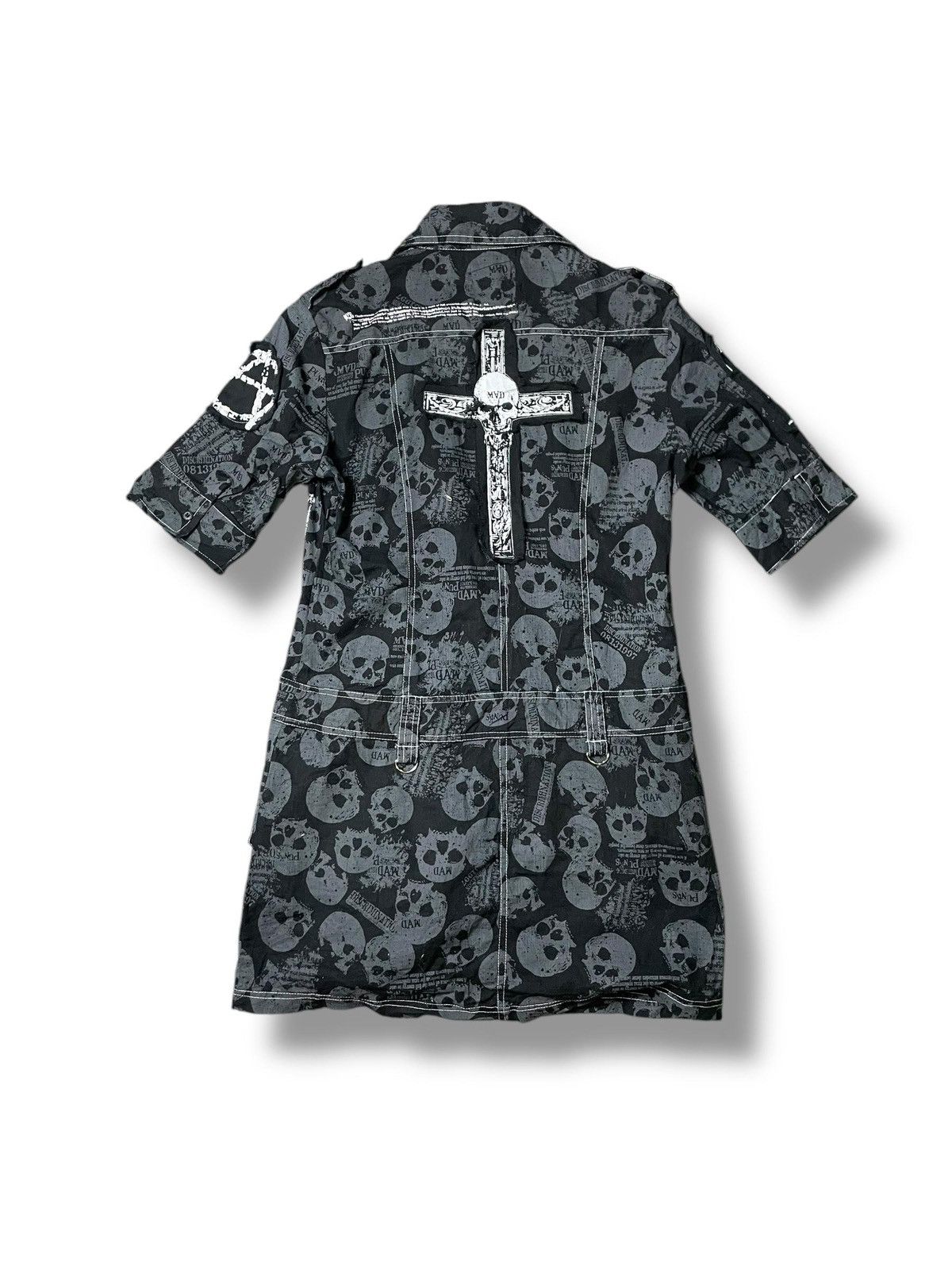 If Six Was Nine × Japanese Brand × Le Grande Bleu (L.G.B.) Vintage Mad Punks Button Ups Shirts (49) Size US L / EU 52-54 / 3 - 2 Thumbnail
