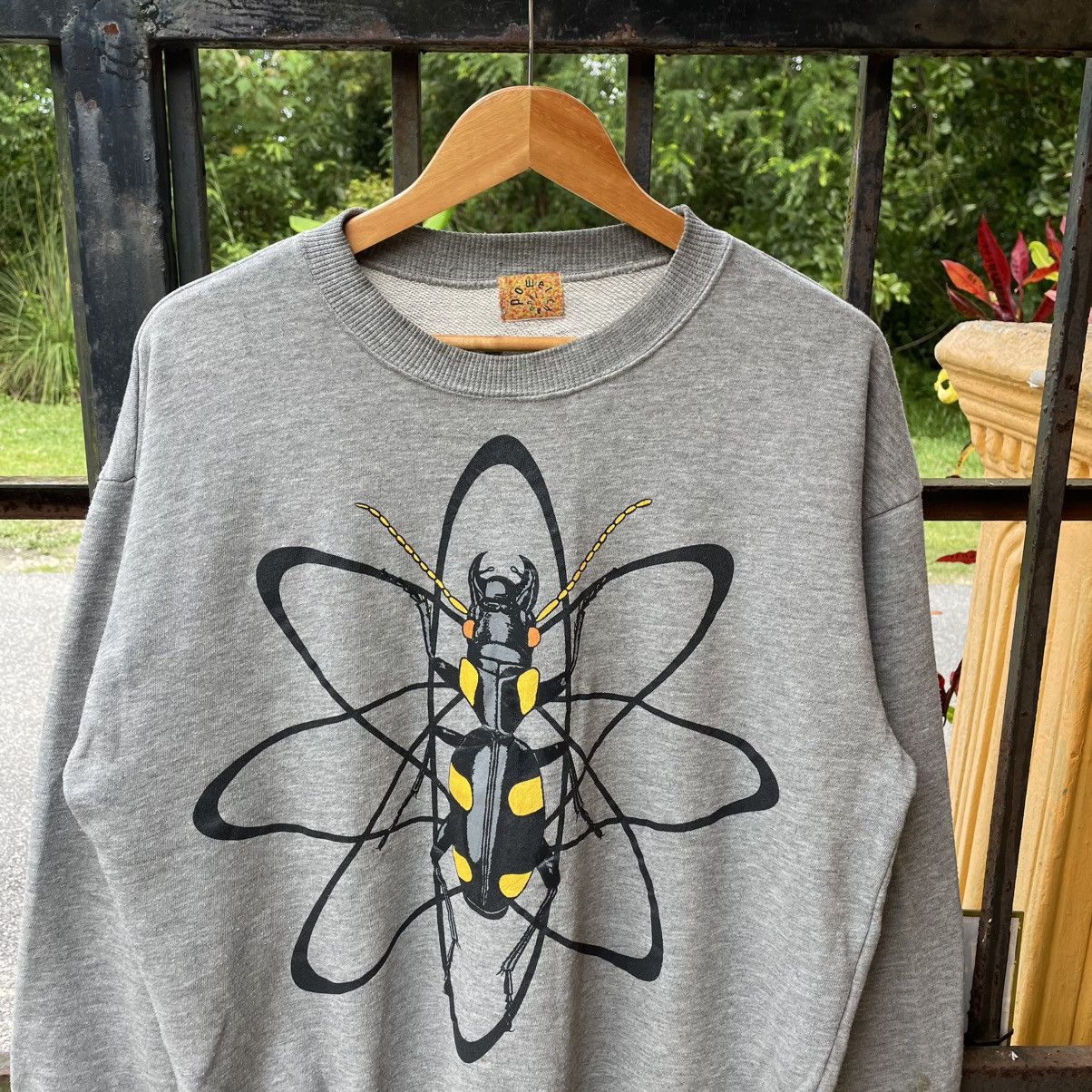 Japanese Brand 🔥🇯🇵Power Channel Big Insect Graphic Pullover Sweatshirts Size US M / EU 48-50 / 2 - 4 Thumbnail