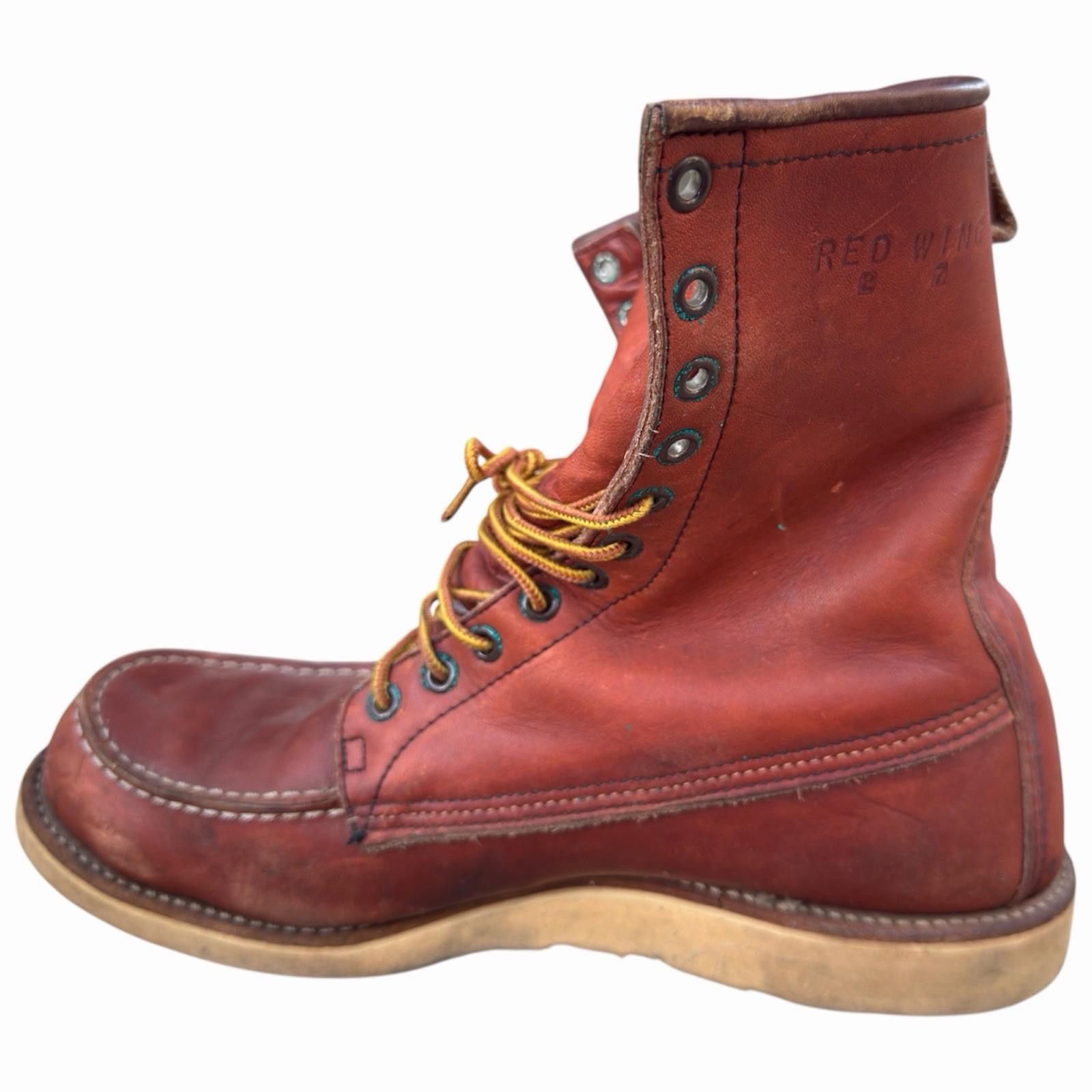 Other 90’s Red Wing Moc Toe 877 Irish Setter Boots #0430 Sz. 13 Size US 11 / EU 44 - 5 Thumbnail