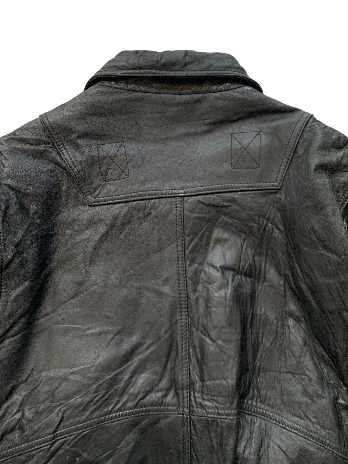 Genuine Leather Vintage Japanese Brand Maxima Flight Bomber Leather Jacket Size US M / EU 48-50 / 2 - 13 Thumbnail
