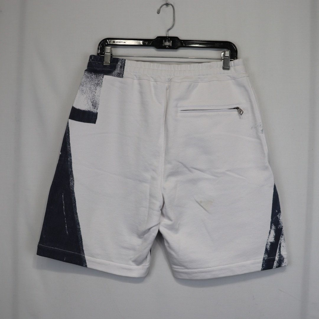 Alexander McQueen o1rshd1 Collage Shorts in Blue/White Size US 30 / EU 46 - 9 Thumbnail