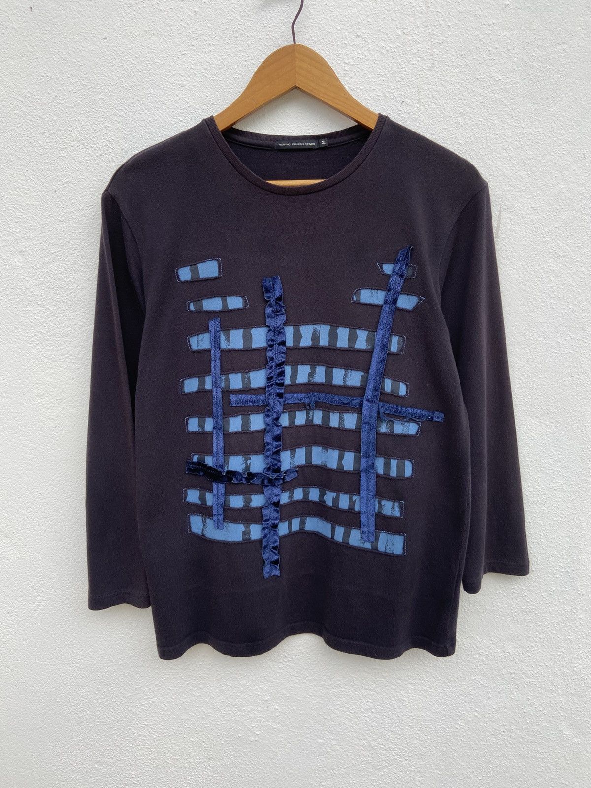 Marithe + Francois Girbaud MFG t shirt long sleeve rare design Size US M / EU 48-50 / 2 - 1 Thumbnail