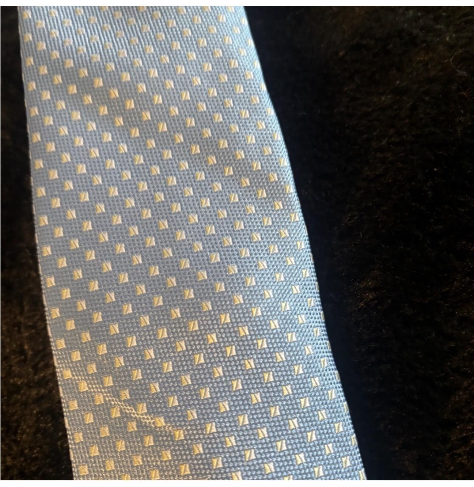 Michael Kors (Michael Kors) Men's Blue square Tie Size ONE SIZE - 3 Thumbnail